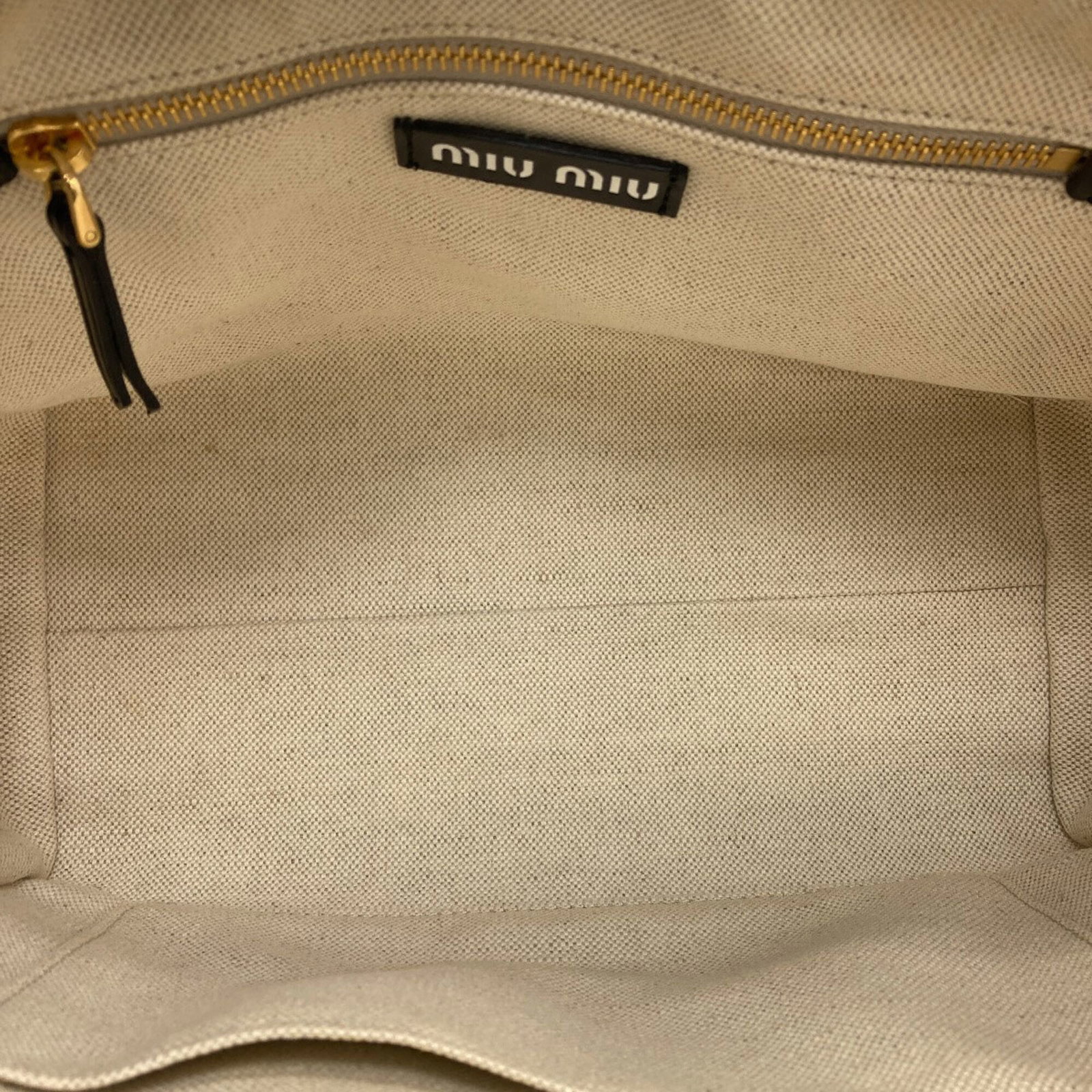 Canvas Miu Handbag - 5