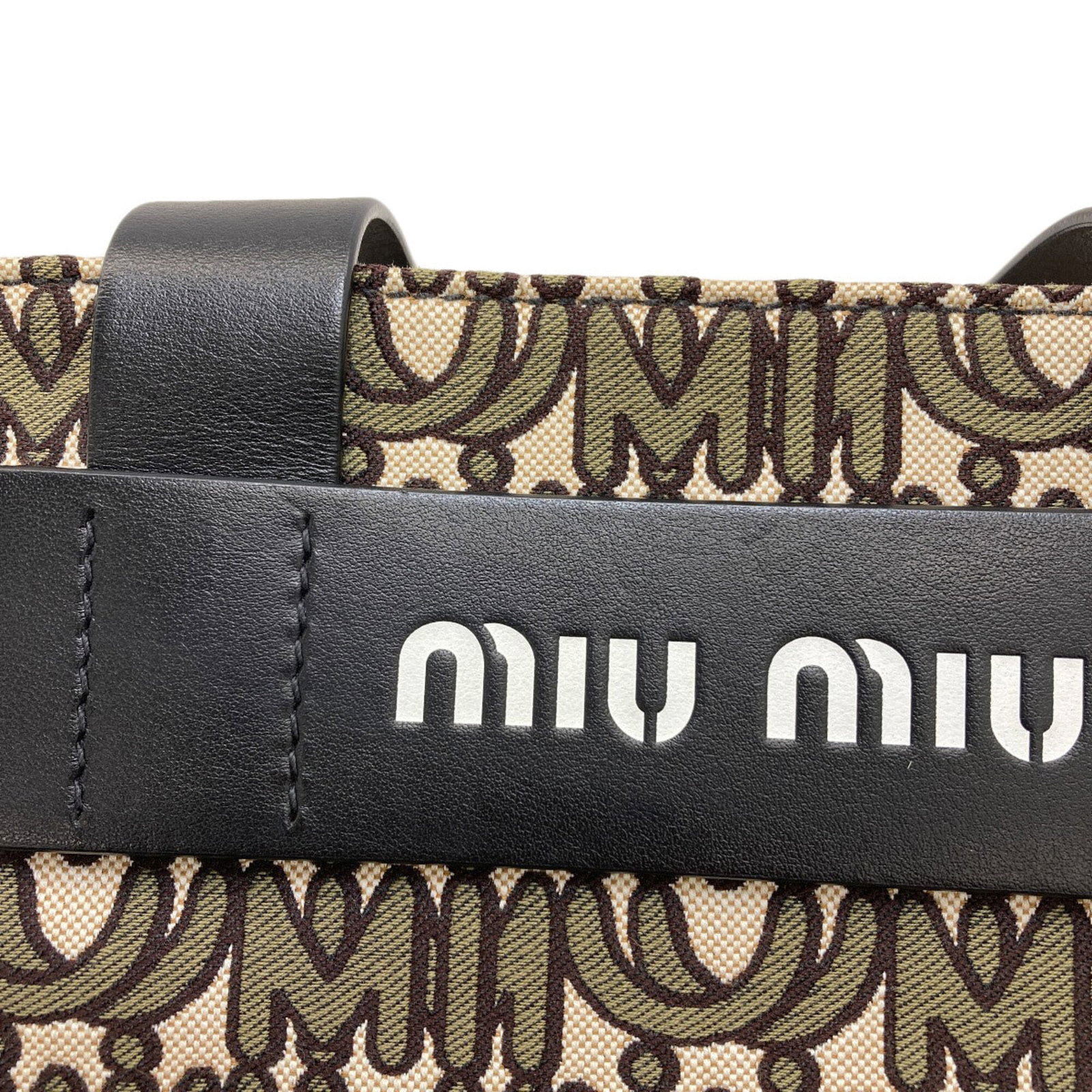 Canvas Miu Handbag - 9