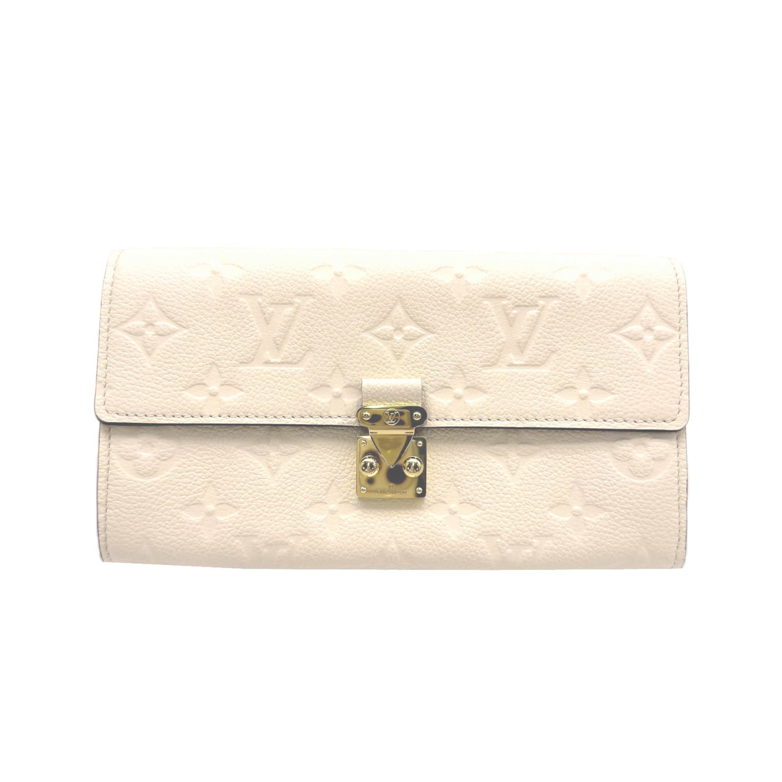 Leather Wallet Bi Fold Louis Vuitton: Leather Wallet Bi Fold Louis Vuitton Item Specifics: Brand: Louis Vuitton Country of Origin: Spain Type: Long wallet (bi-fold) Gender: Women Material: Leather Color: Beige Size (HxWxD): 10.5cm x 19cm 