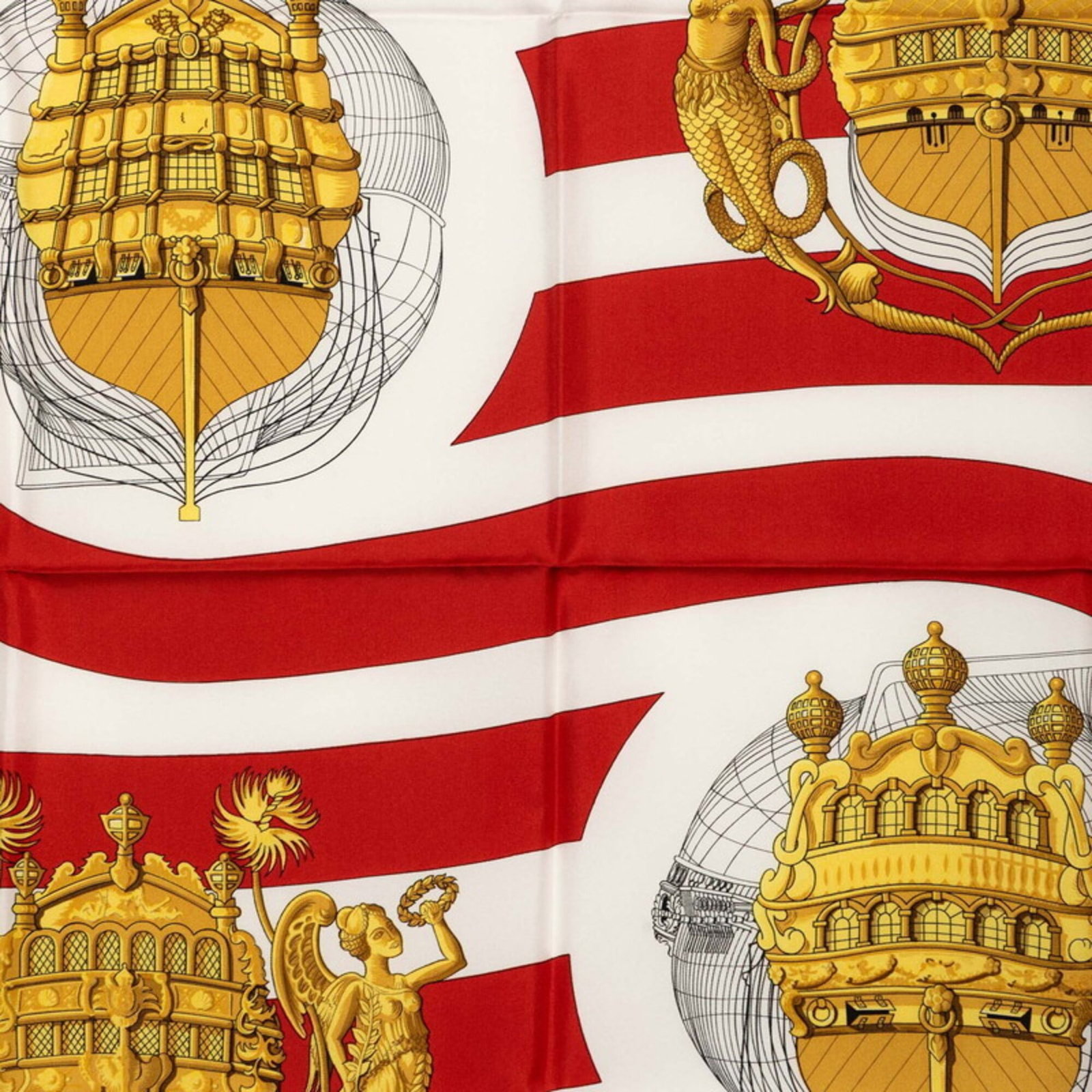 Silk Hermes Scarf - 2
