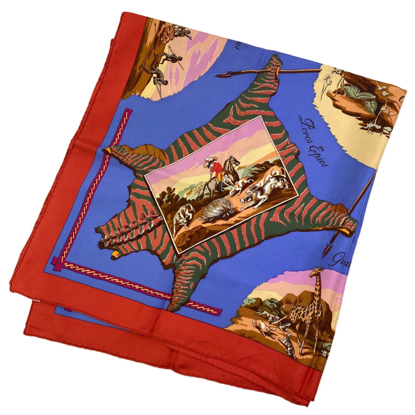 Silk Hermes Scarf - 2