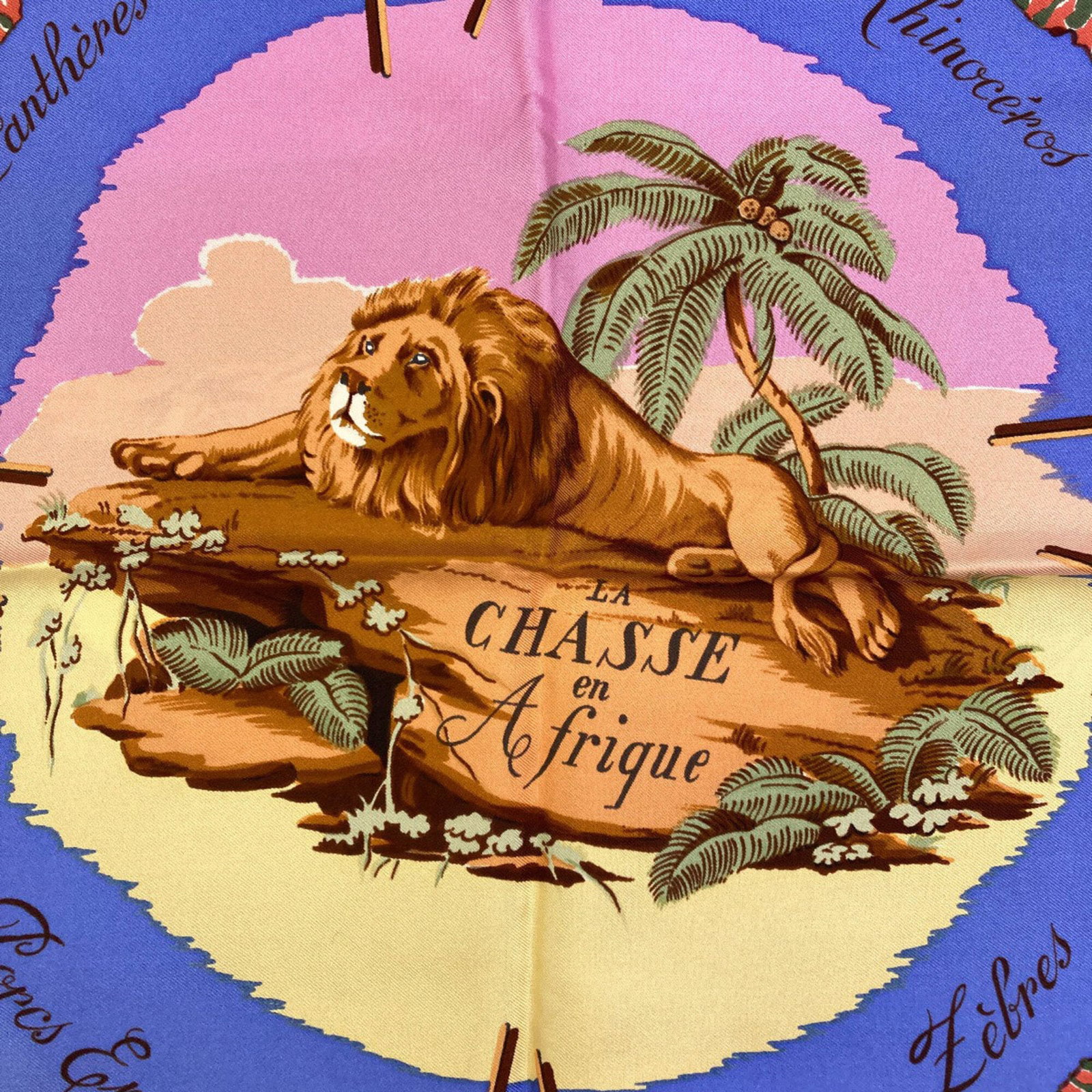 Silk Hermes Scarf - 4