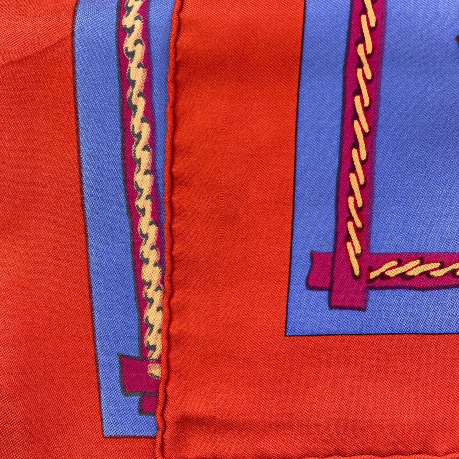 Silk Hermes Scarf - 8