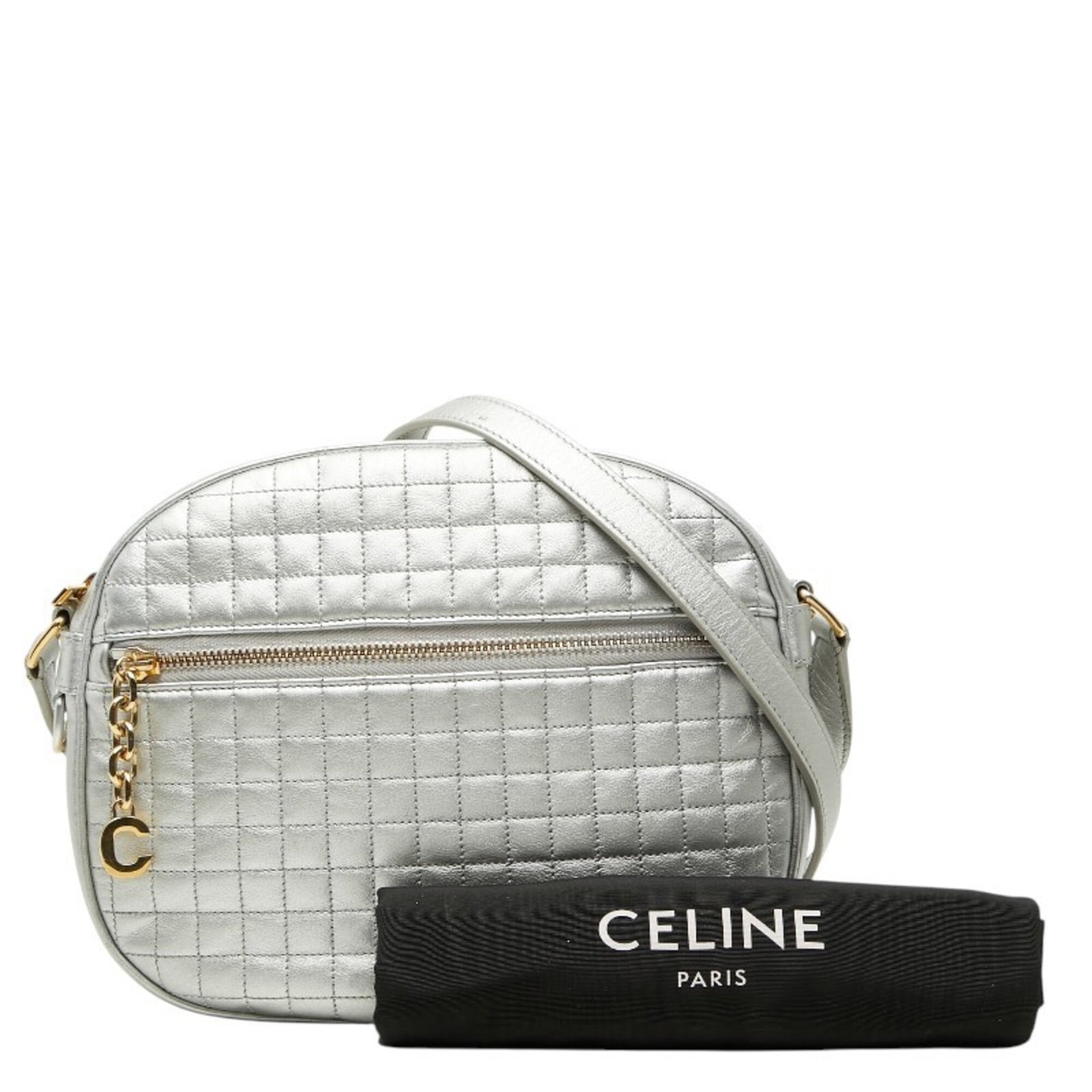 Shoulder Bag Leather Celine - 12