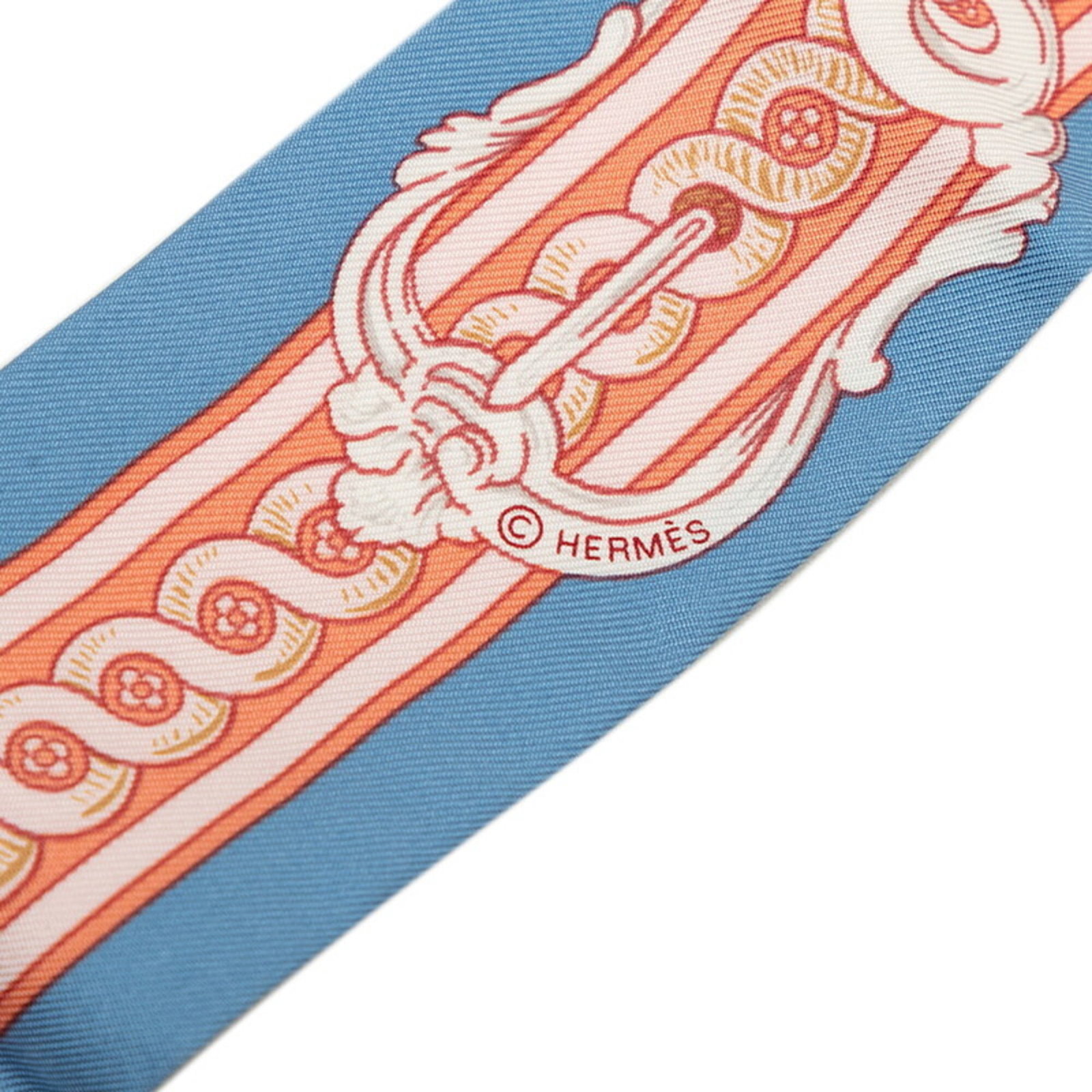 Silk Hermes Scarf - 3