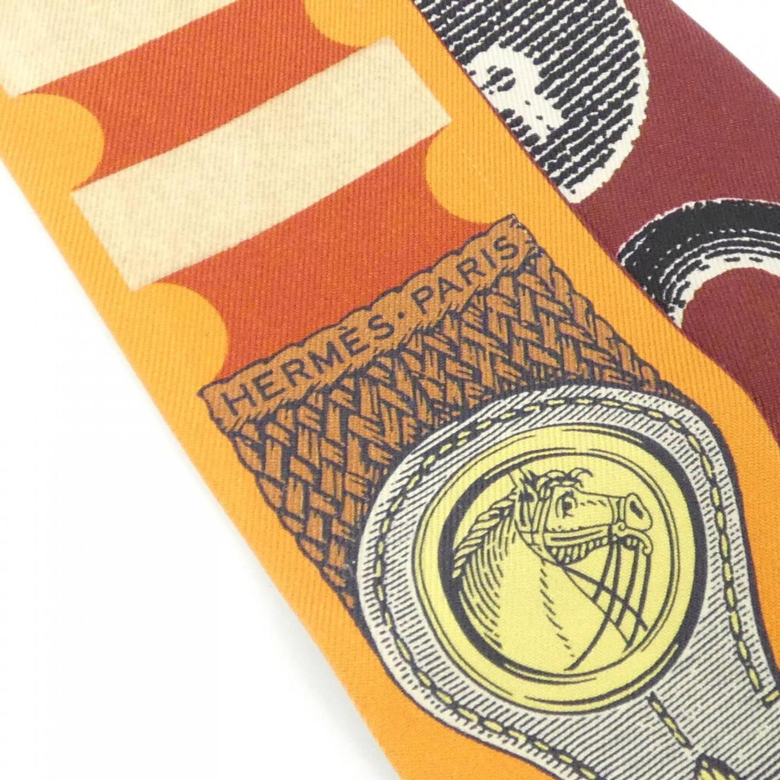Silk Hermes Scarf - 3