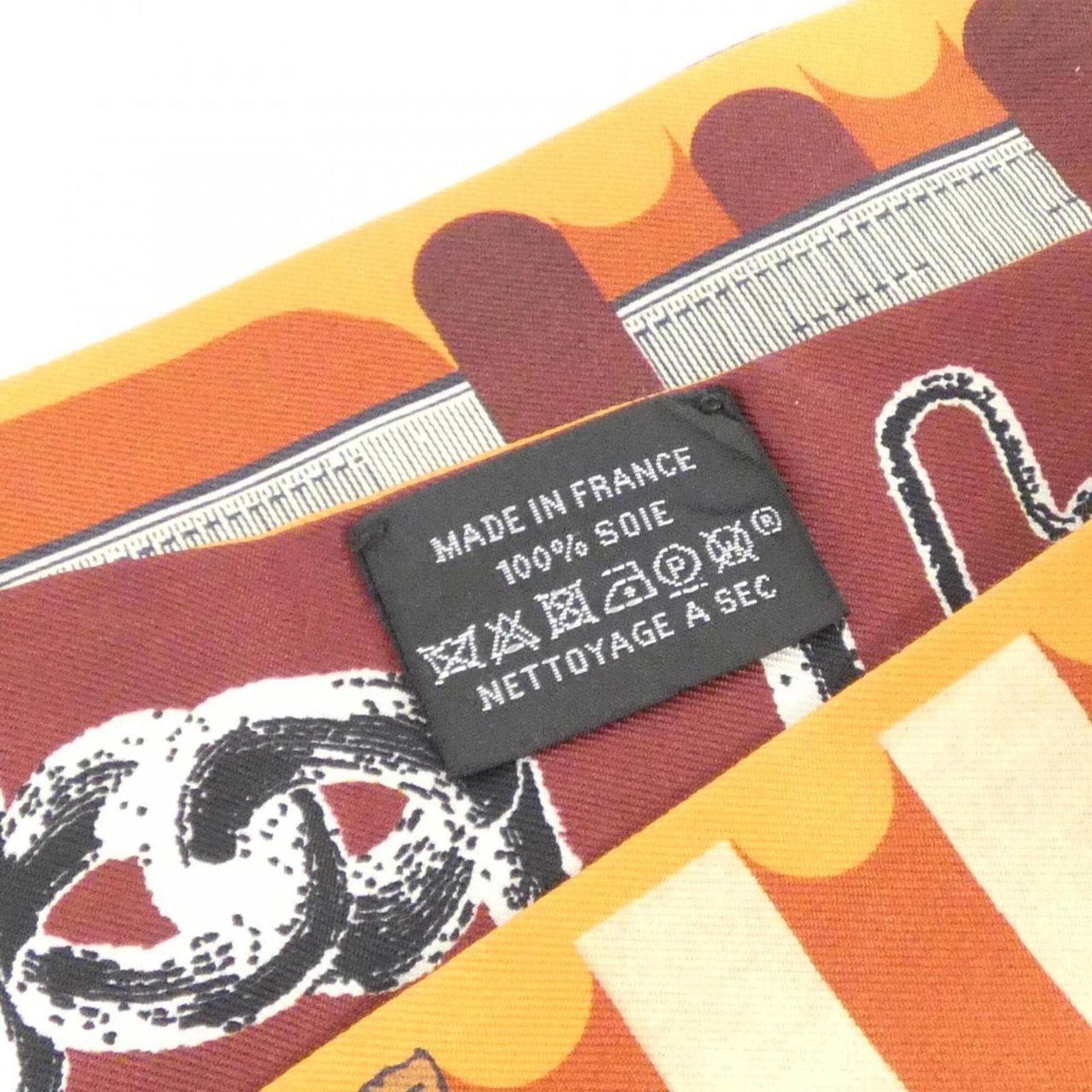 Silk Hermes Scarf - 6