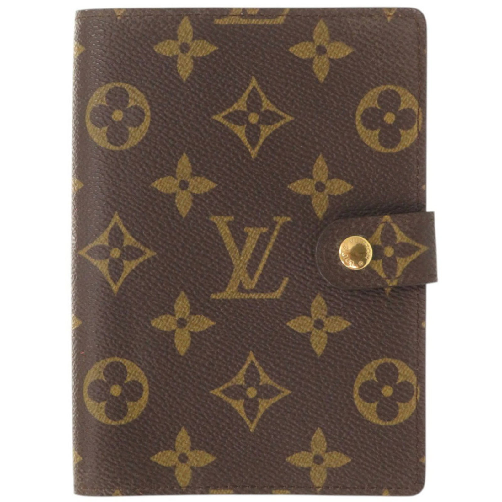 Excellent Condition Louis Vuitton Agenda Pm Monogram R20005 Notebook Cover Lv 1266 Louis Vuitton: Excellent Condition Louis Vuitton Agenda Pm Monogram R20005 Notebook Cover Lv 1266 Louis Vuitton Monogram pattern adds a touch of classic elegance to this Louis Vuitton Agenda Pm notebook cover,