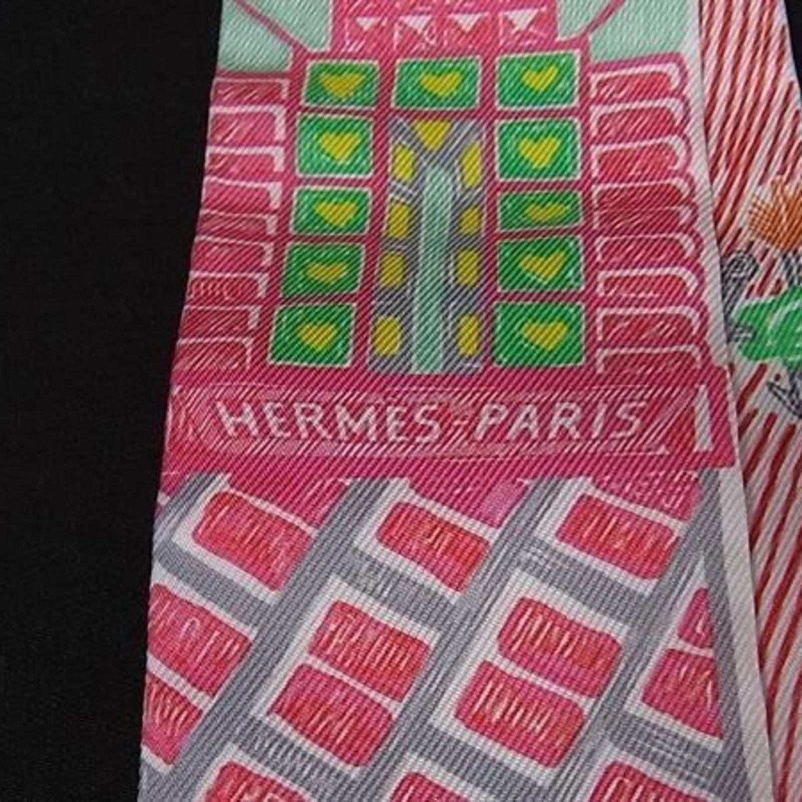 Silk Hermes Scarf - 3