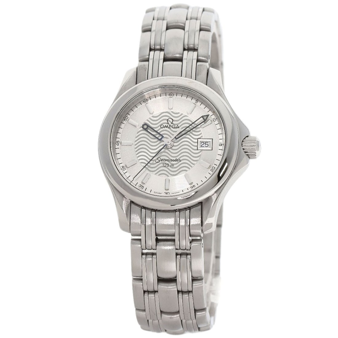 Omega Seamaster Watches 2571.31 Stainless Steel/ Stainless Steel: Omega Seamaster Watches 2571.31 Stainless Steel/ Stainless Steel Stainless steel case with a silver bezel and dial, this Omega Seamaster watch features a 29mm case size and a 9.1mm case thickness.