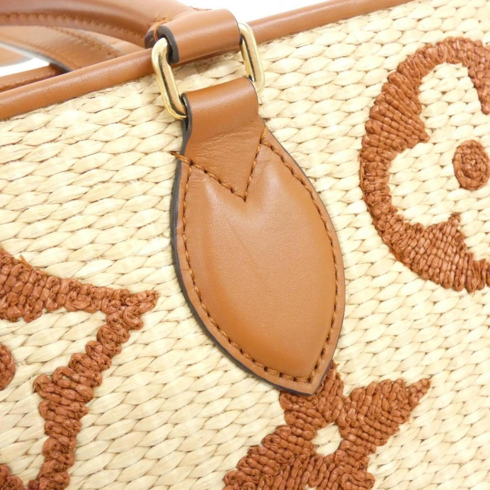 Handbag Raffia Louis - 3