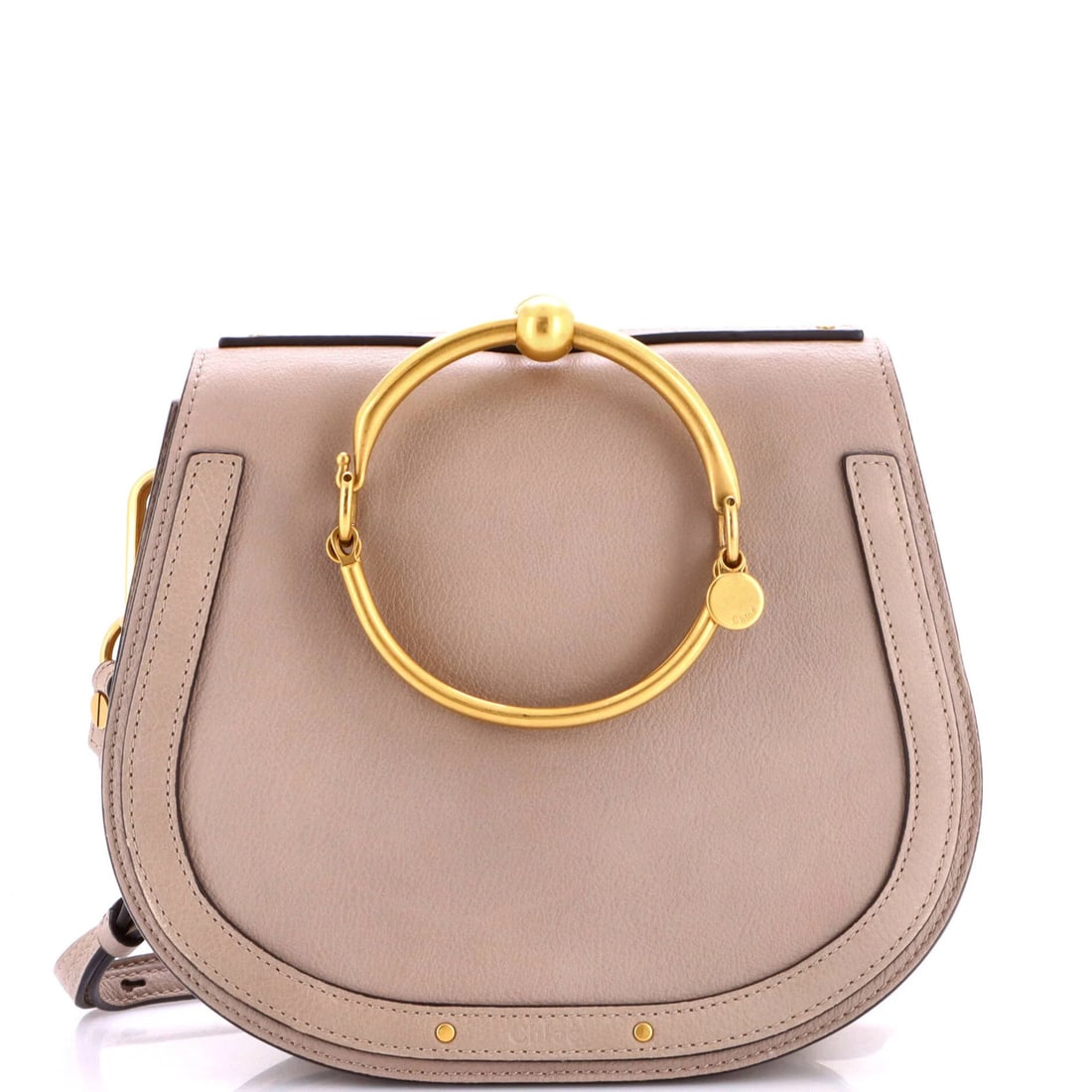 Medium Crossbody Bag Chloe Nile Leather: Medium Crossbody Bag Chloe Nile Leather The Chloe Nile Leather Medium Crossbody Bag boasts a neutral exterior with suede accents, perfect for adding a touch of sophistication to any outfit. With its m