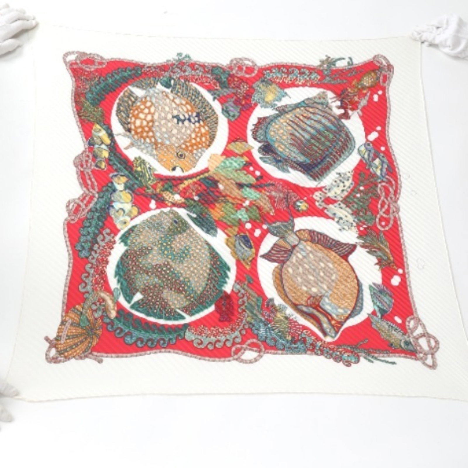 Silk Hermes Scarf - 2