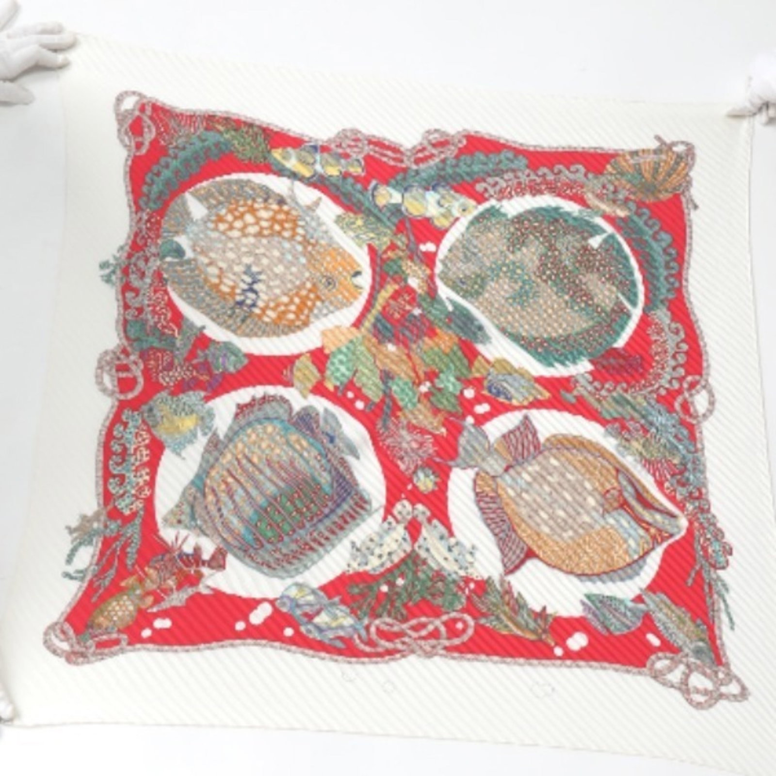 Silk Hermes Scarf - 3