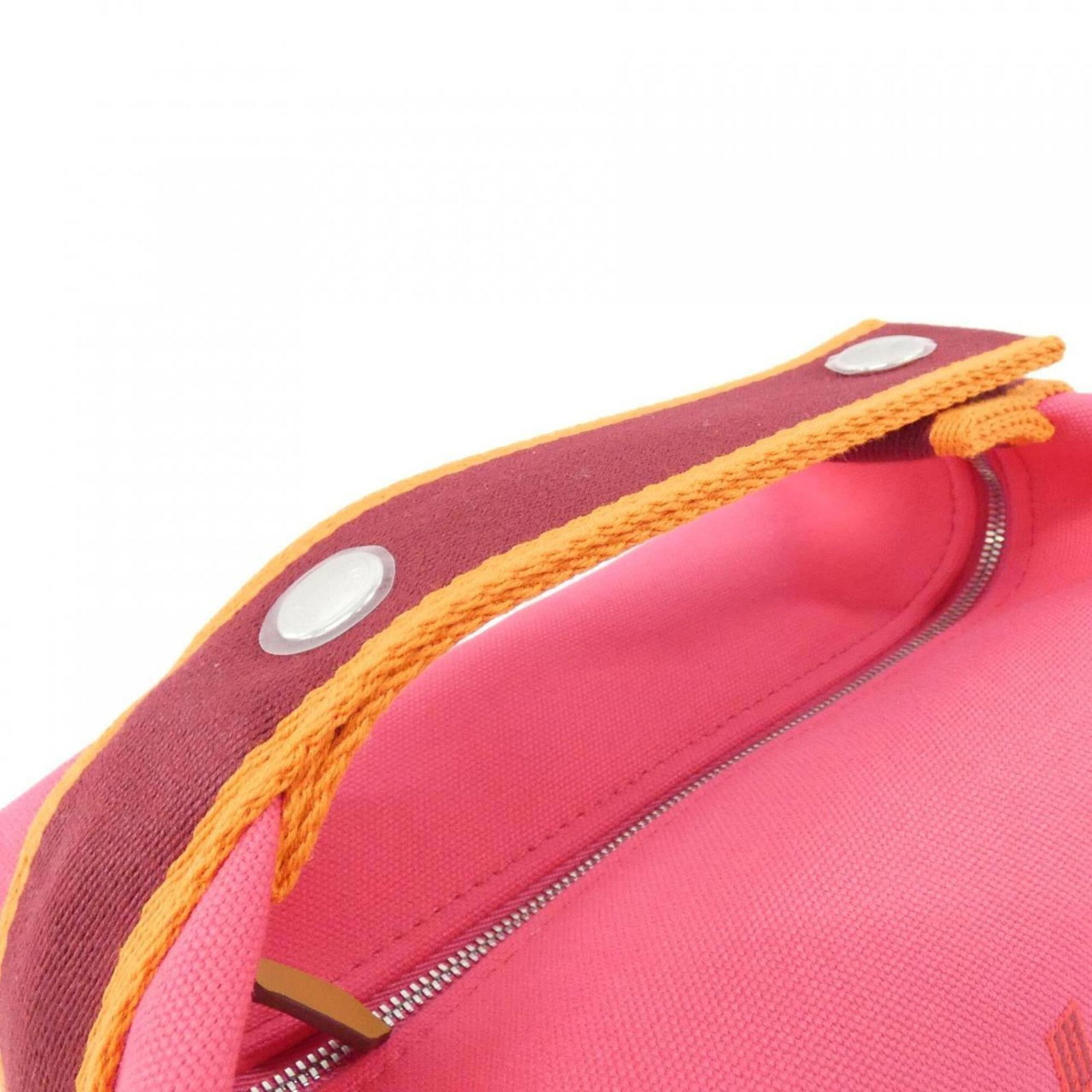 Handbag Canvas Pouch Hermes - 5