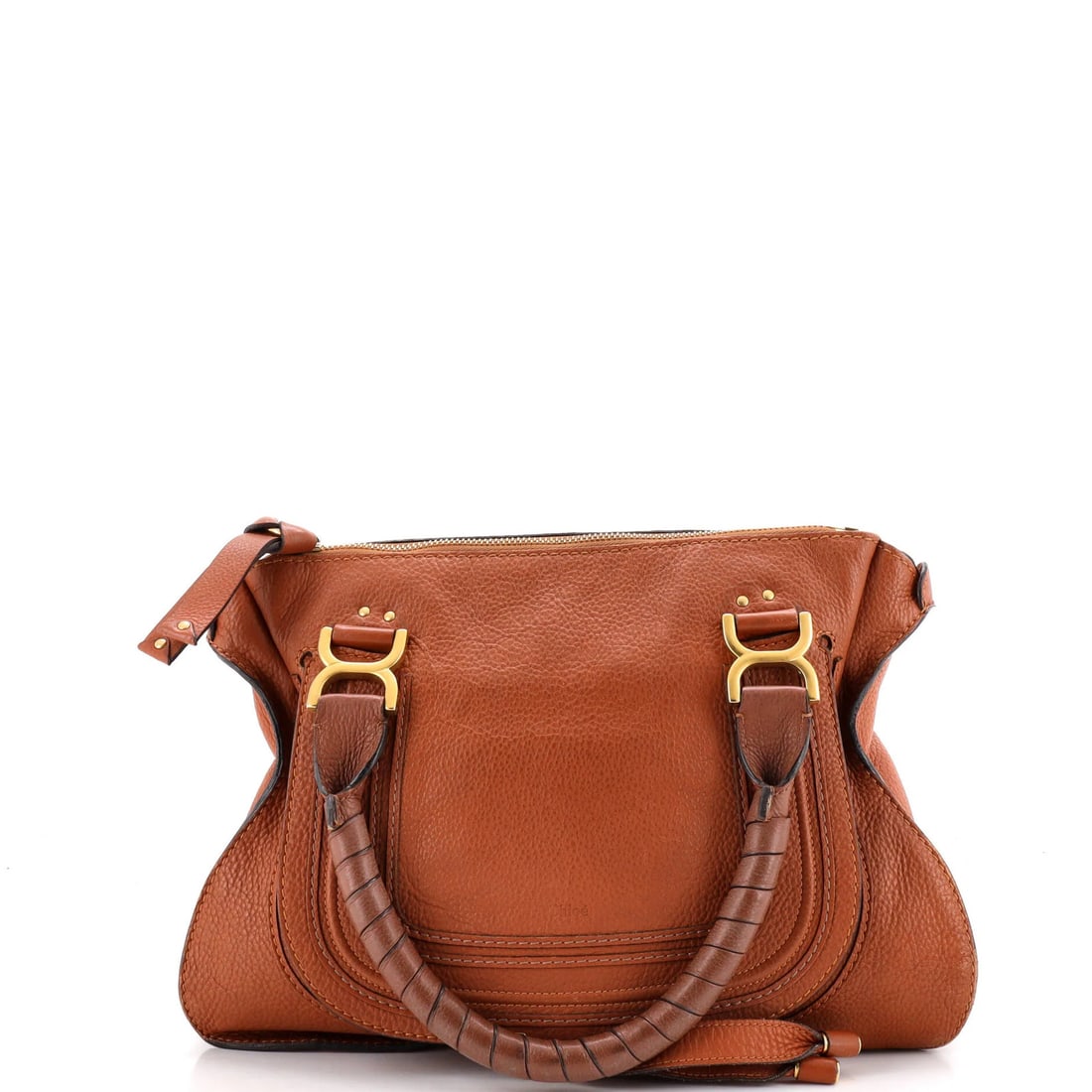 Chloe Marcie Shoulder Medium Leather Bag: Chloe Marcie Shoulder Medium Leather Bag Chloe Marcie Shoulder Medium Leather Bag in Brown, featuring a classic design with a medium size and leather exterior, perfect for everyday use. The bag
