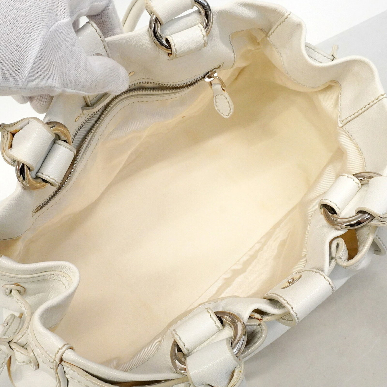 Celine Handbag Leather - 4