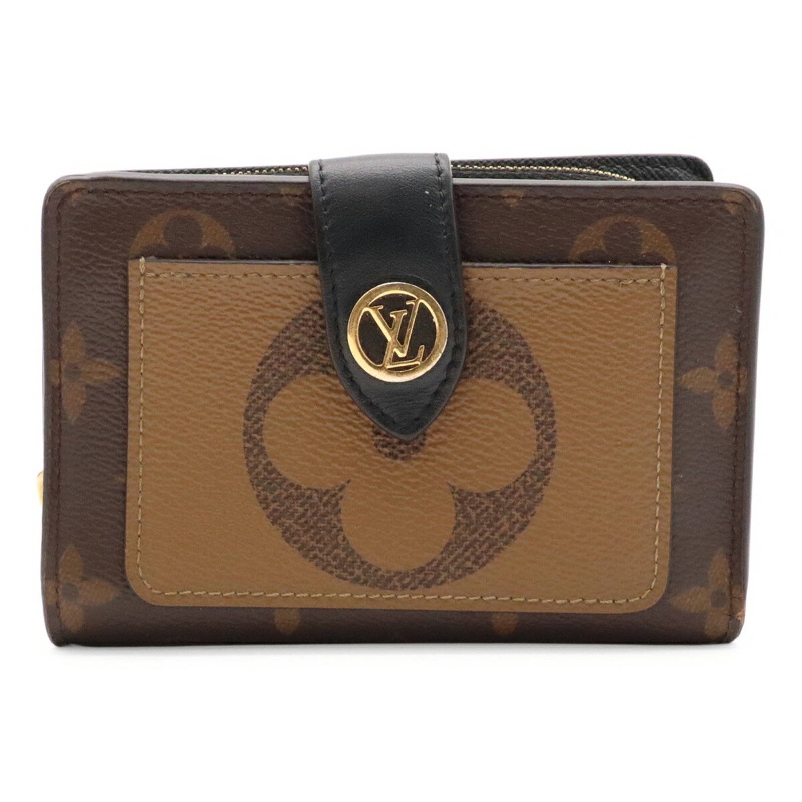 Louis Vuitton Wallet (Bi-Fold) Monogram Canvas: Louis Vuitton Wallet (Bi-Fold) Monogram Canvas Monogram canvas design adds a touch of elegance to this bi-fold wallet from Louis Vuitton. Made from high-quality materials, the wallet features a