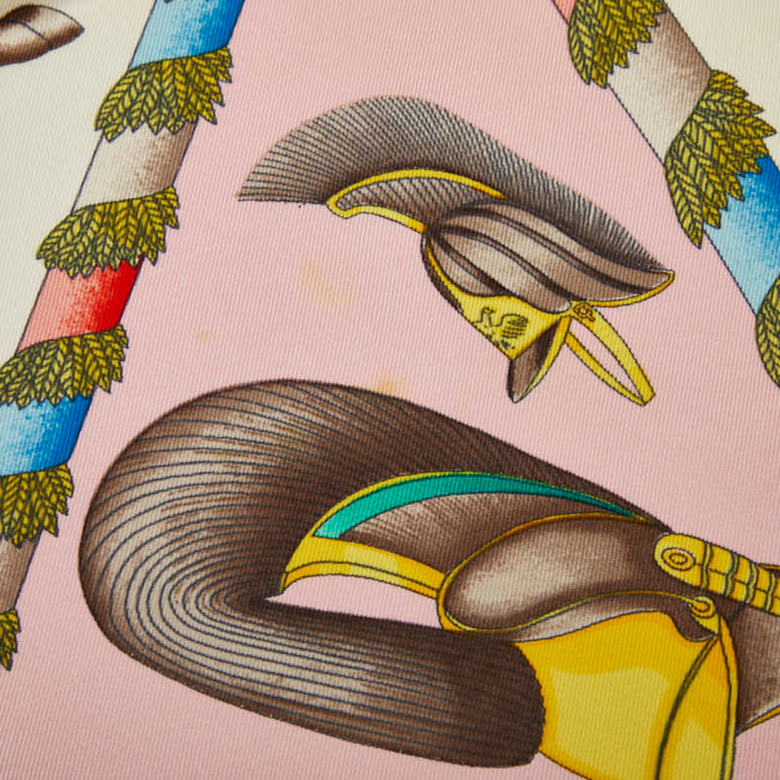 Silk Hermes Scarf - 4