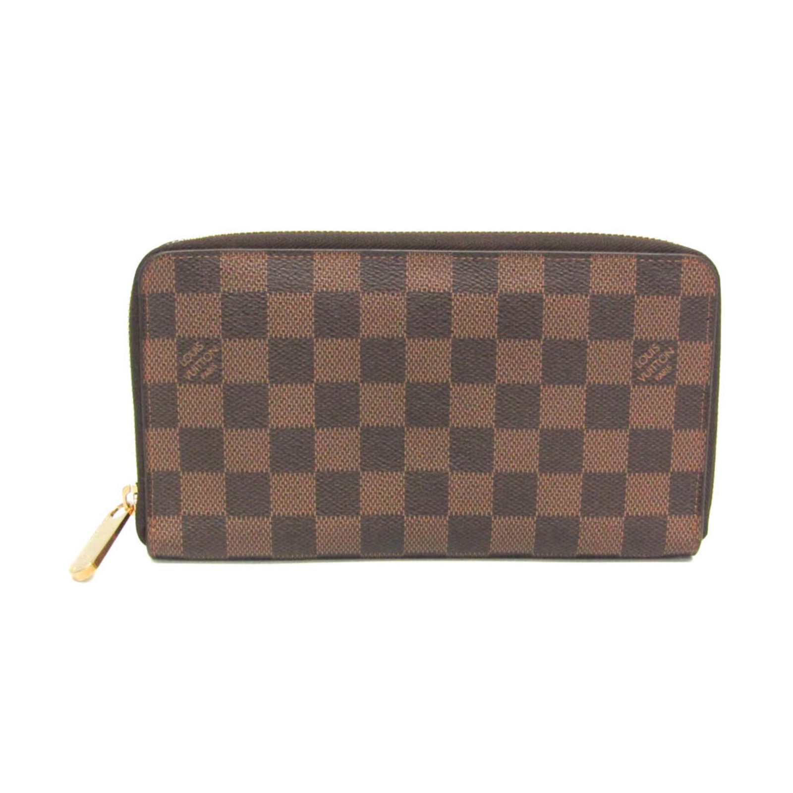 Damier Canvas Long Bi Fold Wallet Louis Vuitton: Damier Canvas Long Bi Fold Wallet Louis Vuitton Damier Canvas Long Bi Fold Wallet Louis Vuitton - A stylish and functional accessory. This bi-fold wallet features a Damier canvas design, zip closure, 