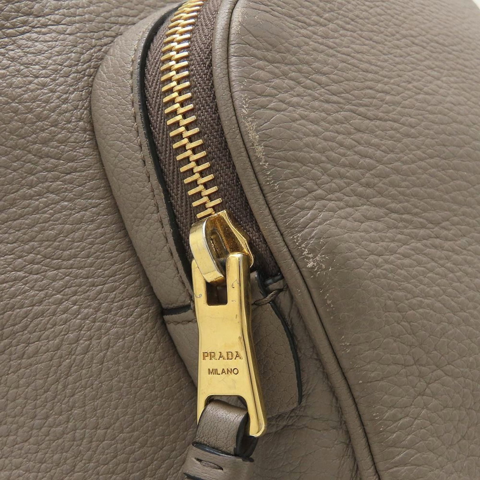 Backpack Leather Prada - 16