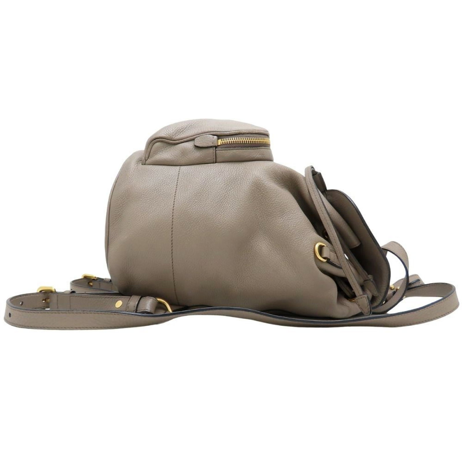 Backpack Leather Prada - 3