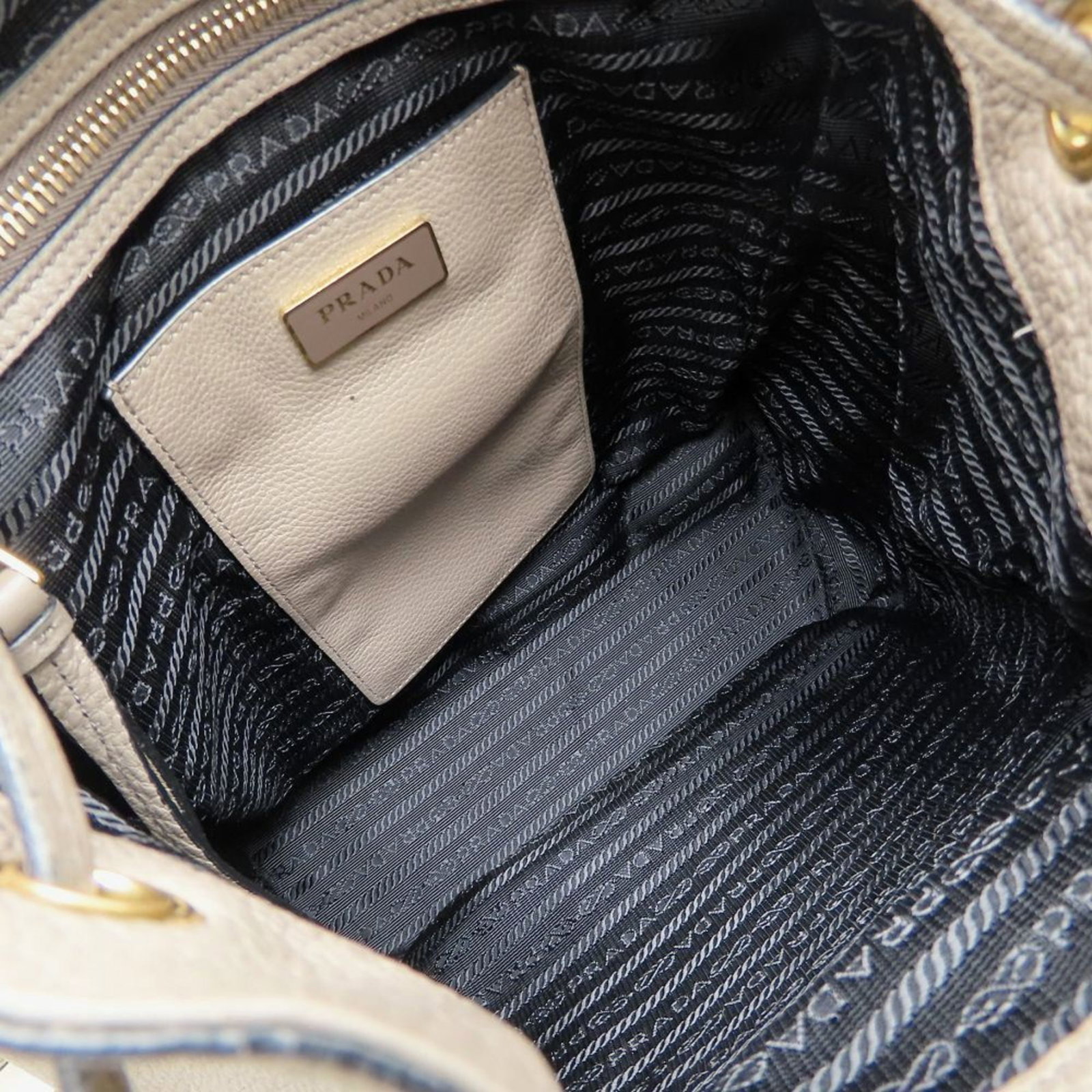 Backpack Leather Prada - 6
