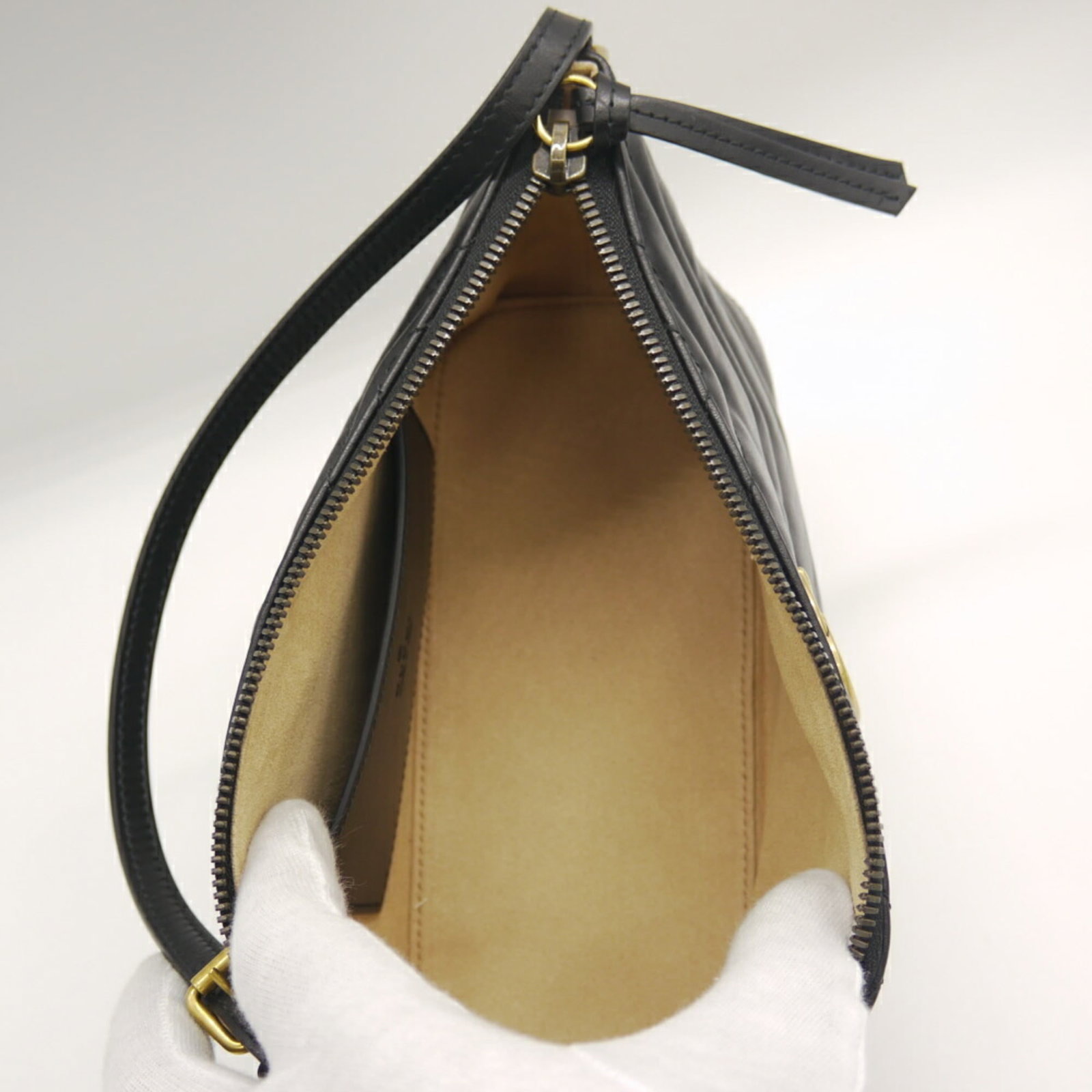 Handbag Leather Gucci - 7