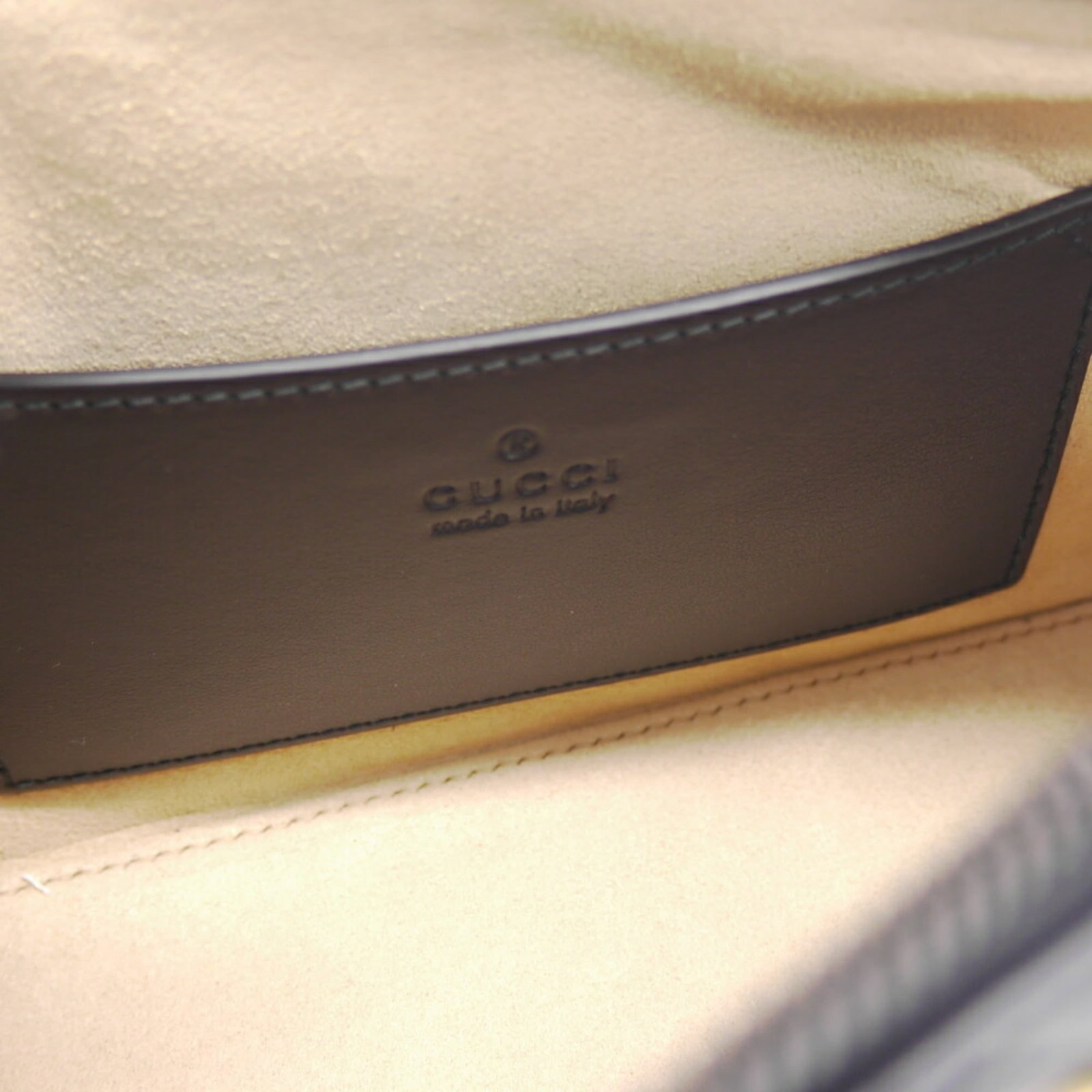 Handbag Leather Gucci - 8