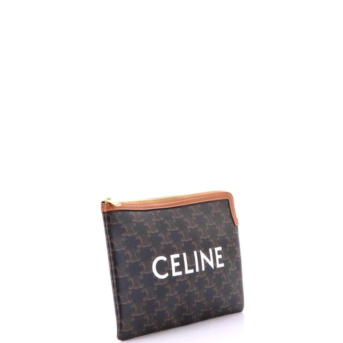 Zip pouch Triomphe Coated Celine Small - 2