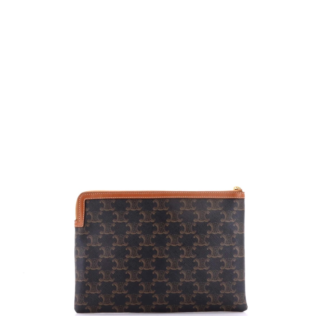 Zip pouch Triomphe Coated Celine Small - 3