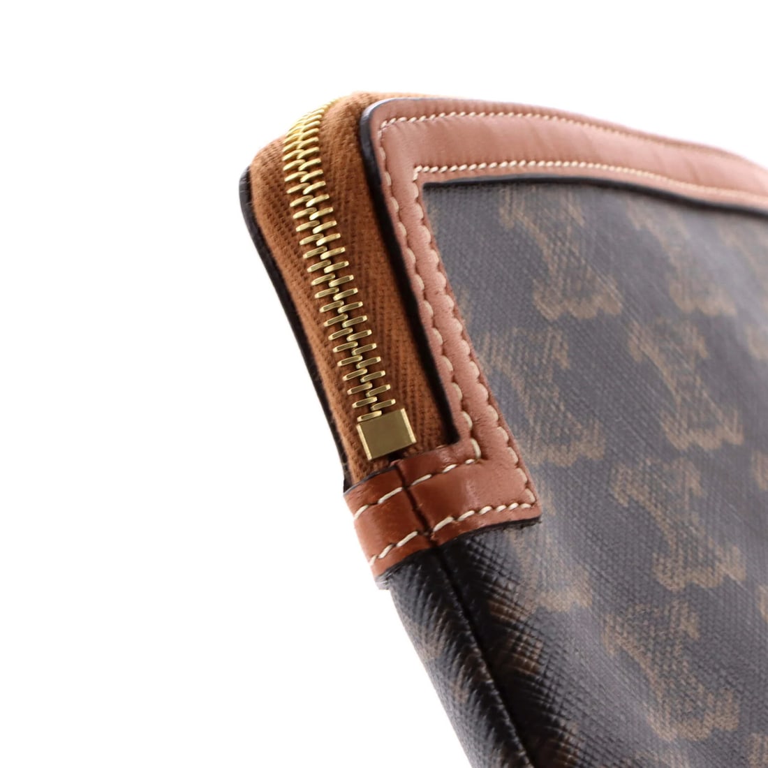 Zip pouch Triomphe Coated Celine Small - 6