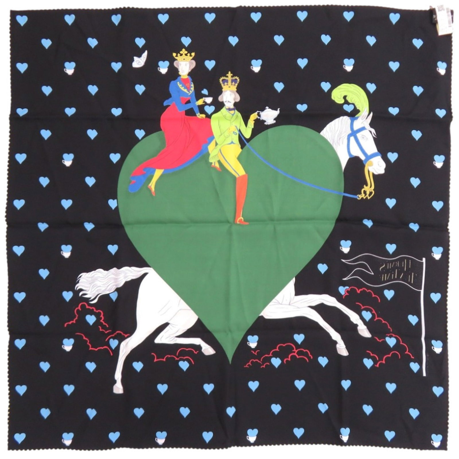 Silk Hermes Scarf - 3