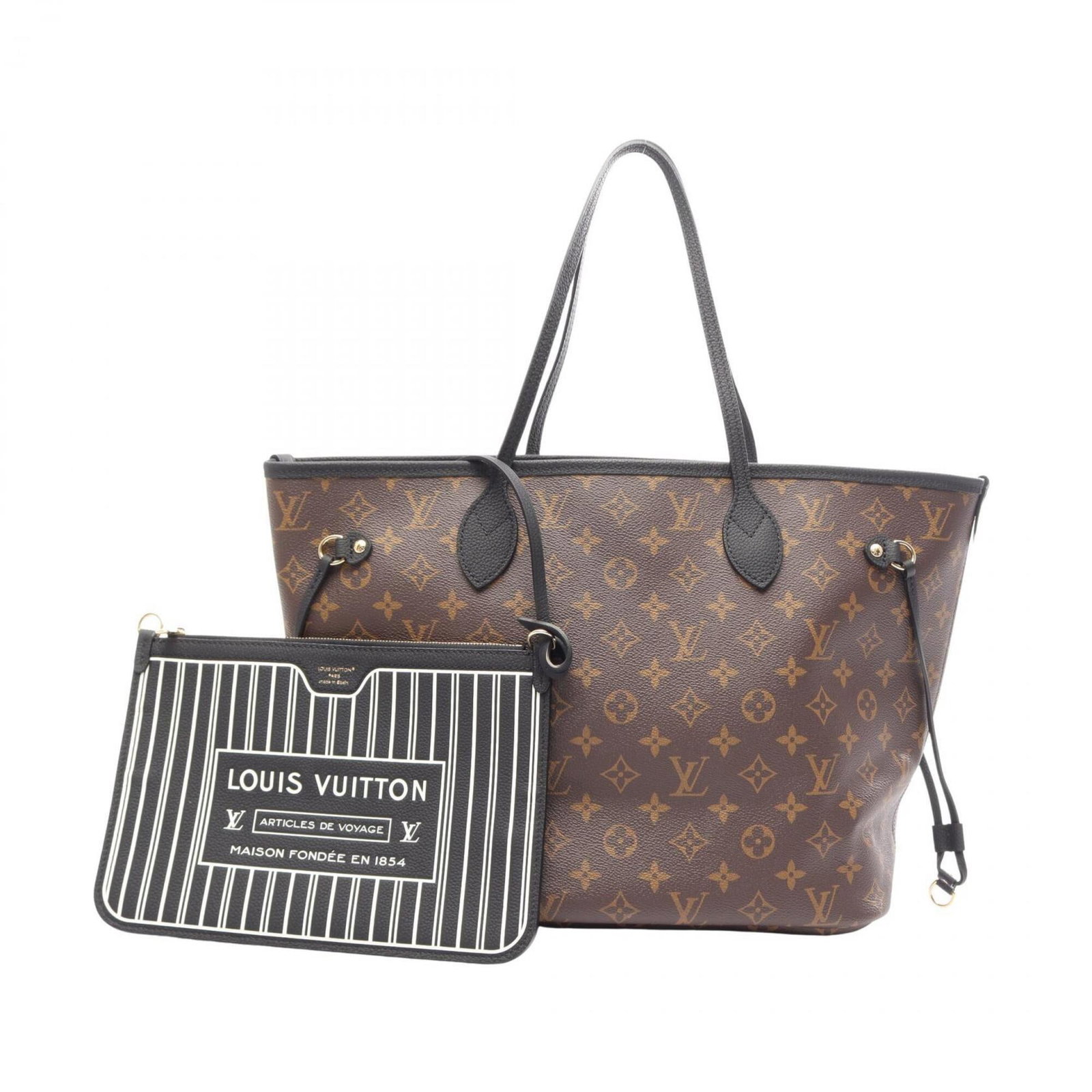 Canvas Leather Pouch Handbag Coated Tote Vuitton Louis: Canvas Leather Pouch Handbag Coated Tote Vuitton Louis Canvas Leather Pouch Handbag Coated Tote Vuitton LouisCoated canvas and leather materials provide a durable and stylish combination, while the