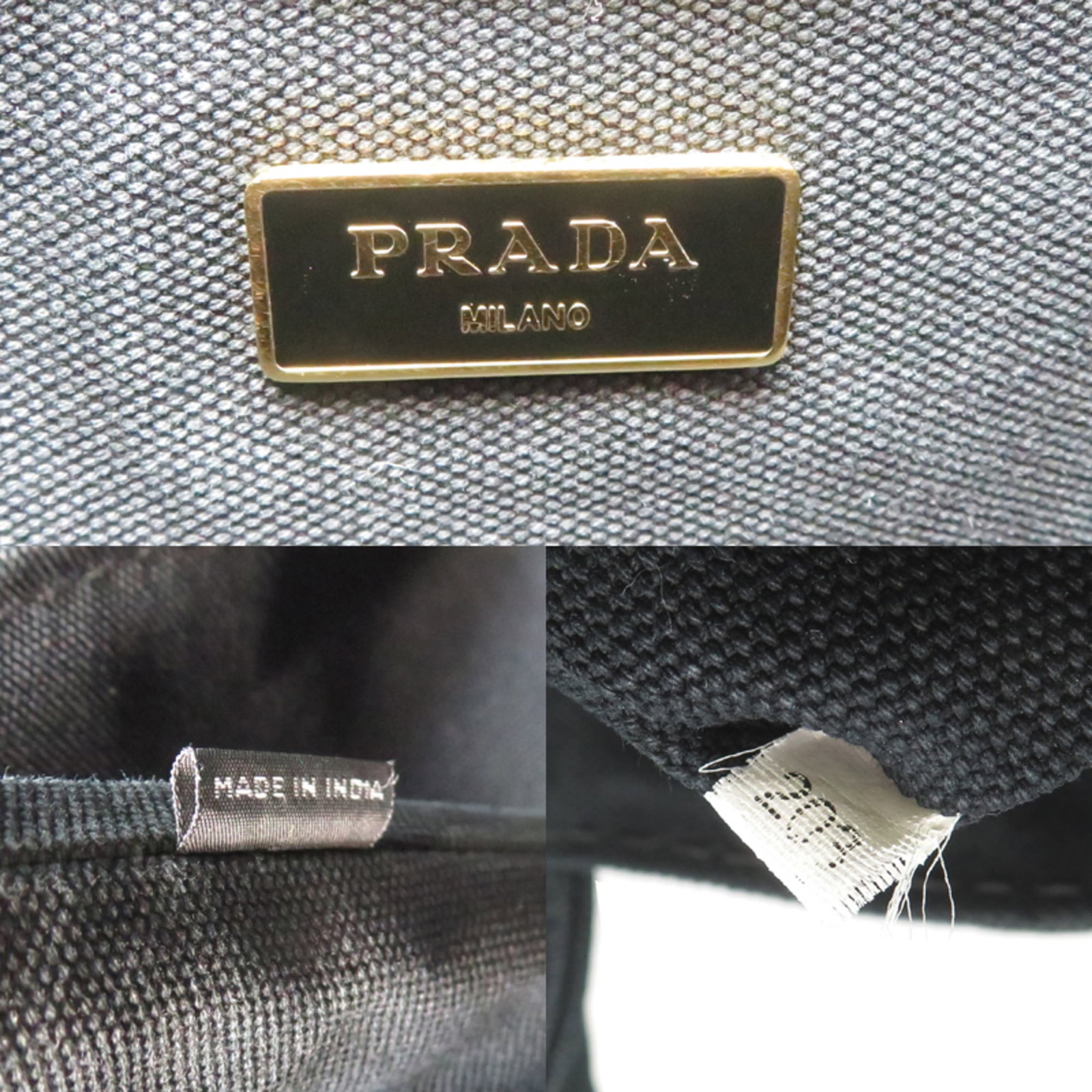 Canvas Prada Tote - 7