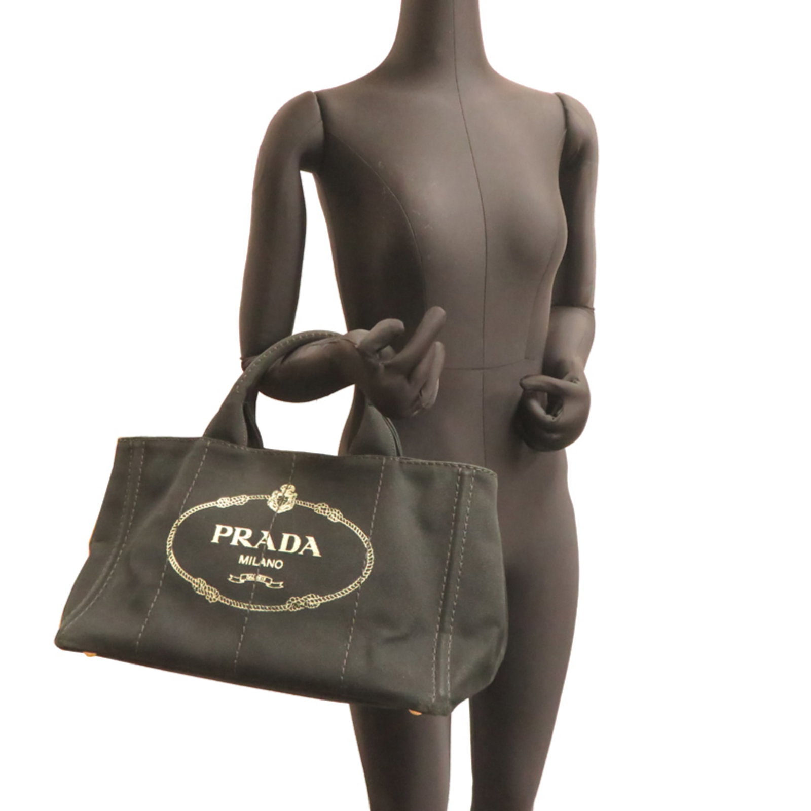 Canvas Prada Tote - 8