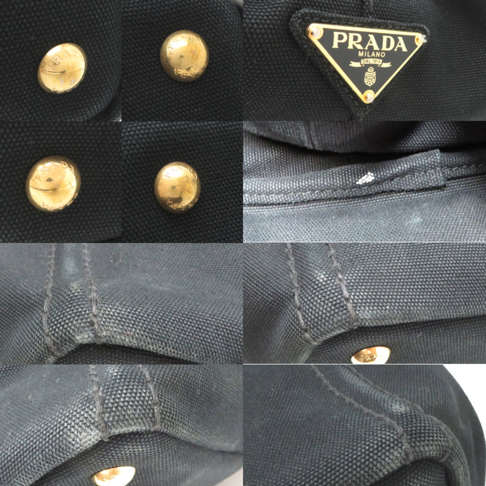 Canvas Prada Tote - 9