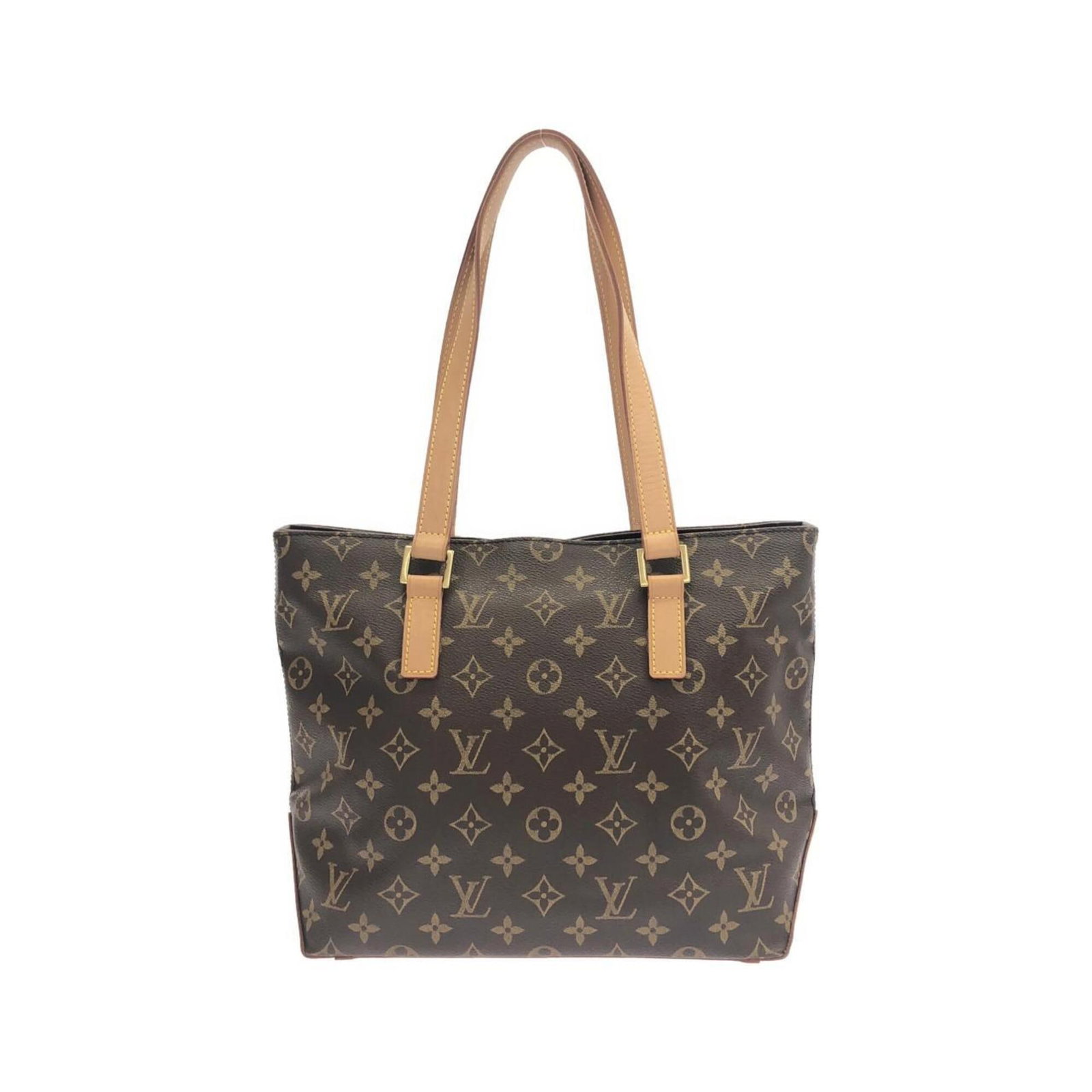 Louis Vuitton Handbag Coated Canvas: Louis Vuitton Handbag Coated Canvas Marron, Monogram Louis Vuitton Coated Canvas Handbag. This 24cm x 32cm x 12cm handbag features coated canvas material and the iconic Monogram pattern. With its