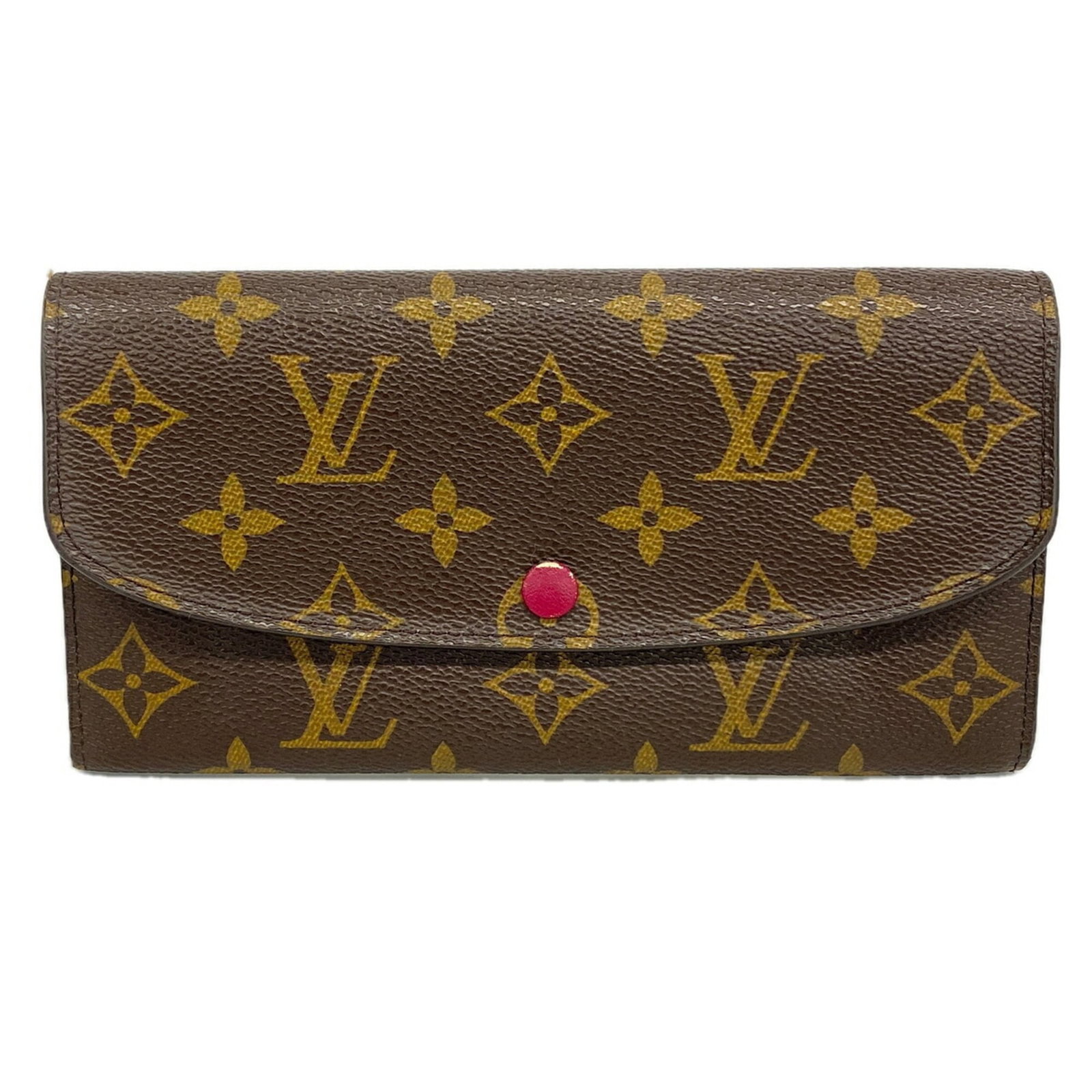 Long Wallet Louis Vuitton Bi Fold: Long Wallet Louis Vuitton Bi Fold Fuchsia Long Wallet with Bi-Fold Design. This Louis Vuitton MPN M60697 wallet features a striking fuchsia color and a bi-fold design, measuring 10cm x 19cm x 2cm.