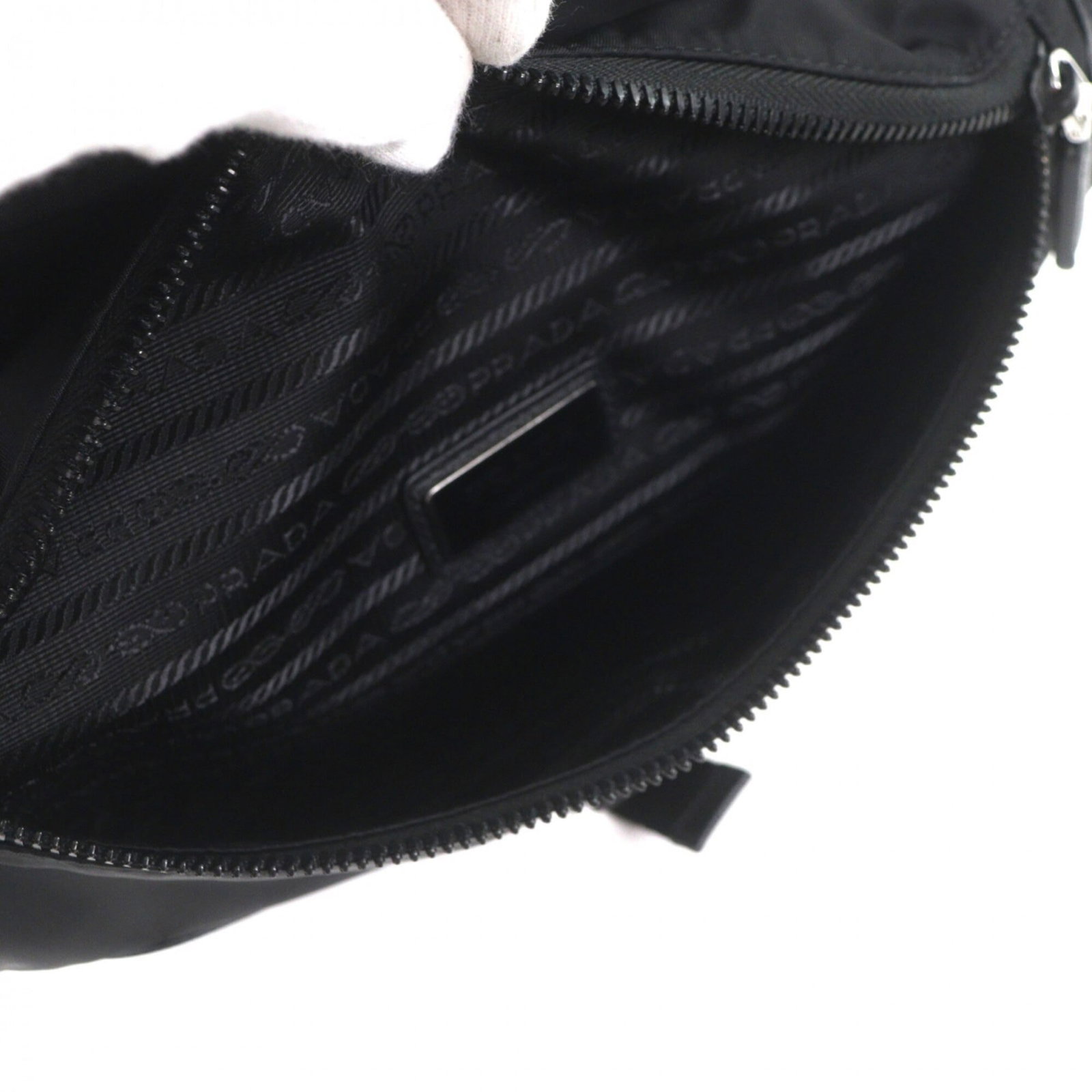 Nylon Leather Sling Prada - 10