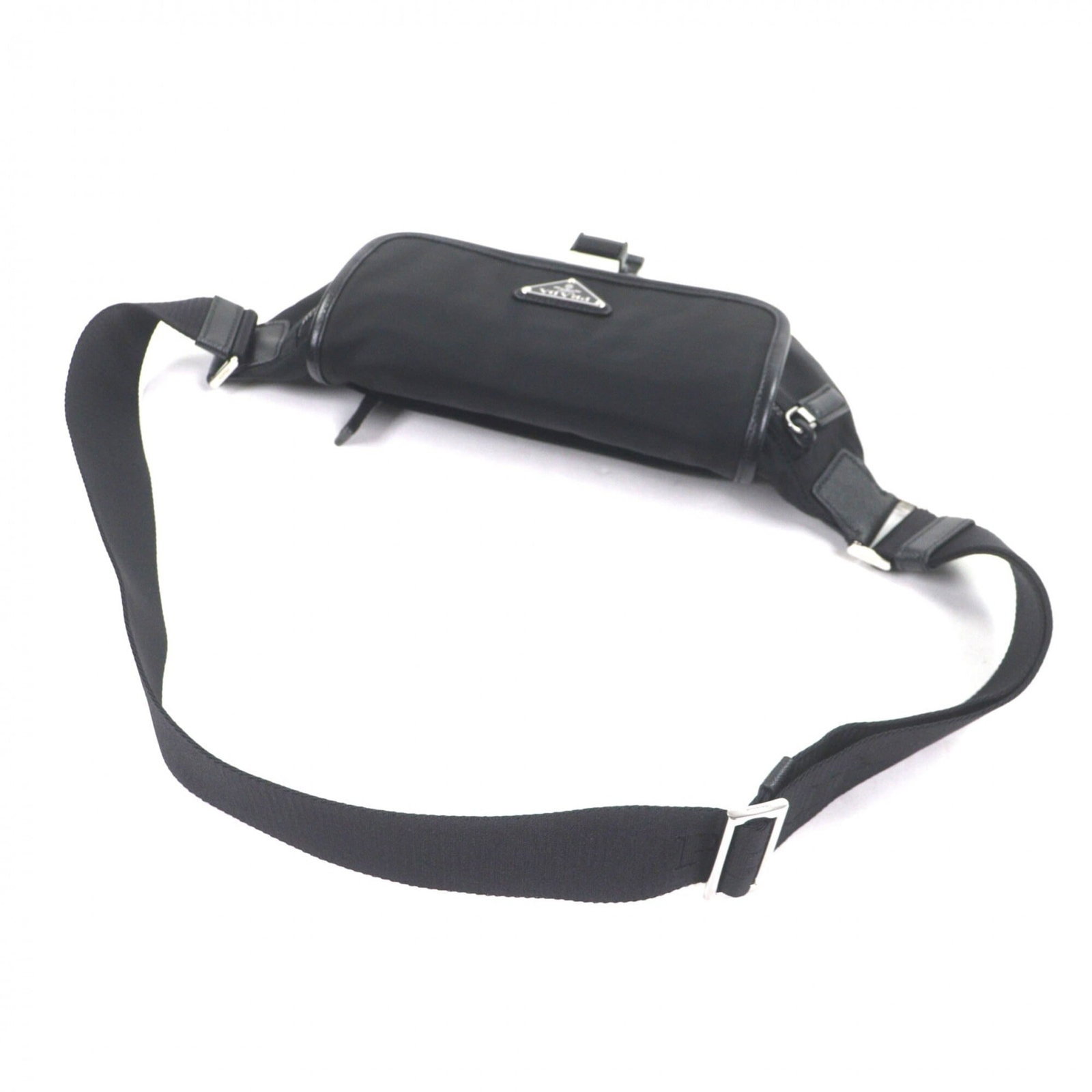 Nylon Leather Sling Prada - 5