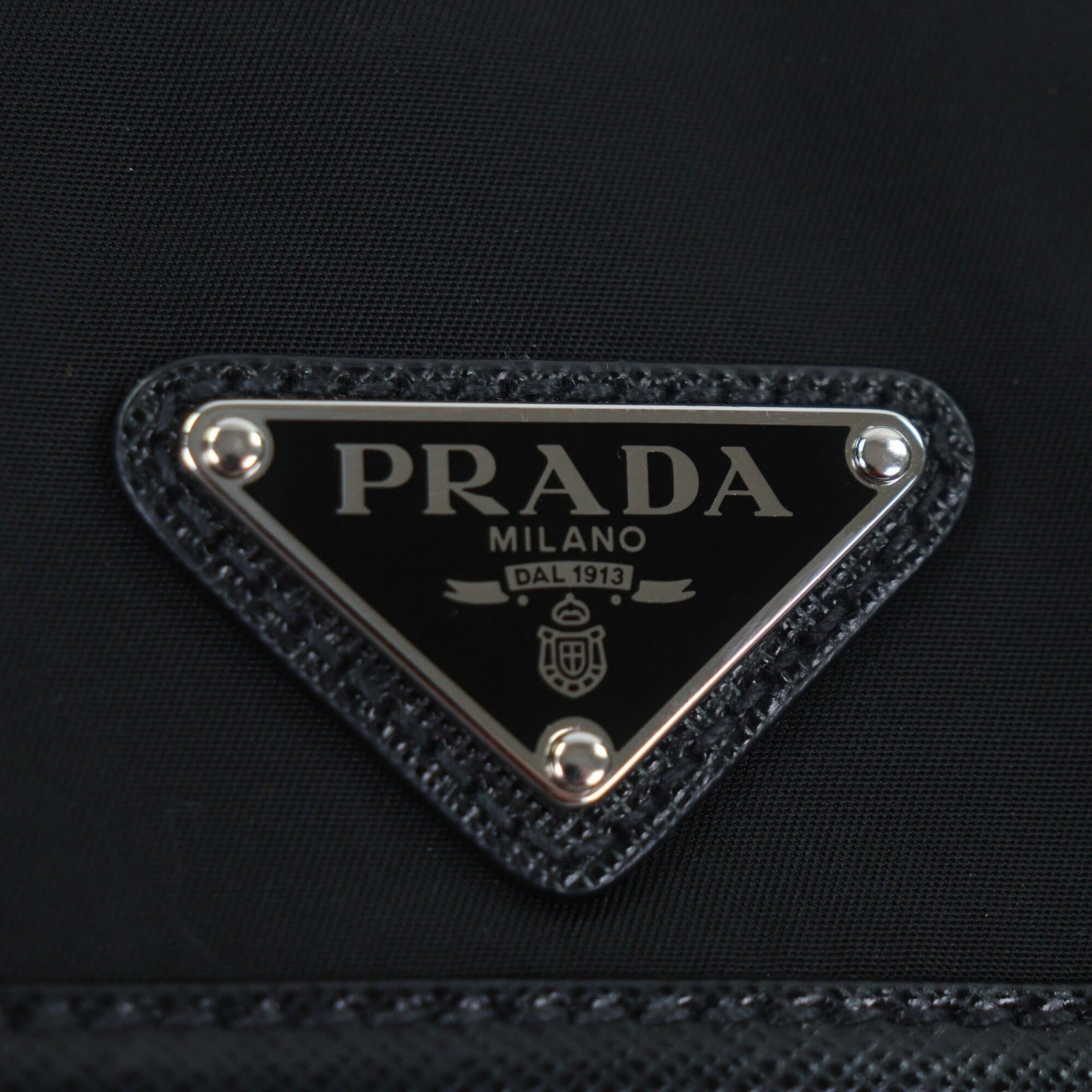 Nylon Leather Sling Prada - 6