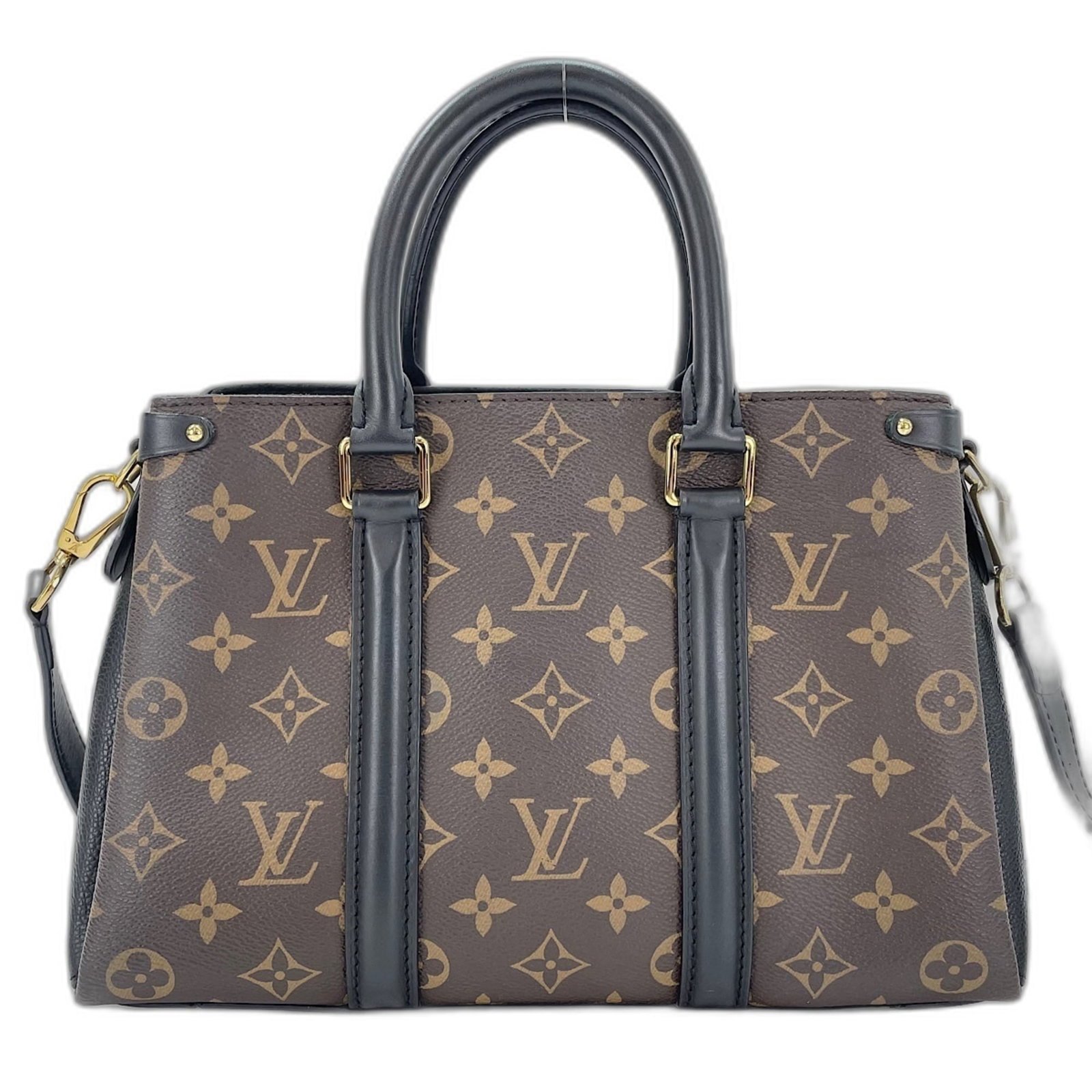 Shoulder Bag by Louis Vuitton: Shoulder Bag by Louis Vuitton Brown Louis Vuitton shoulder bag with classic design, 29cm x 19cm x 13cm in size. This stylish bag features a timeless look and durable construction. Item Specifics: