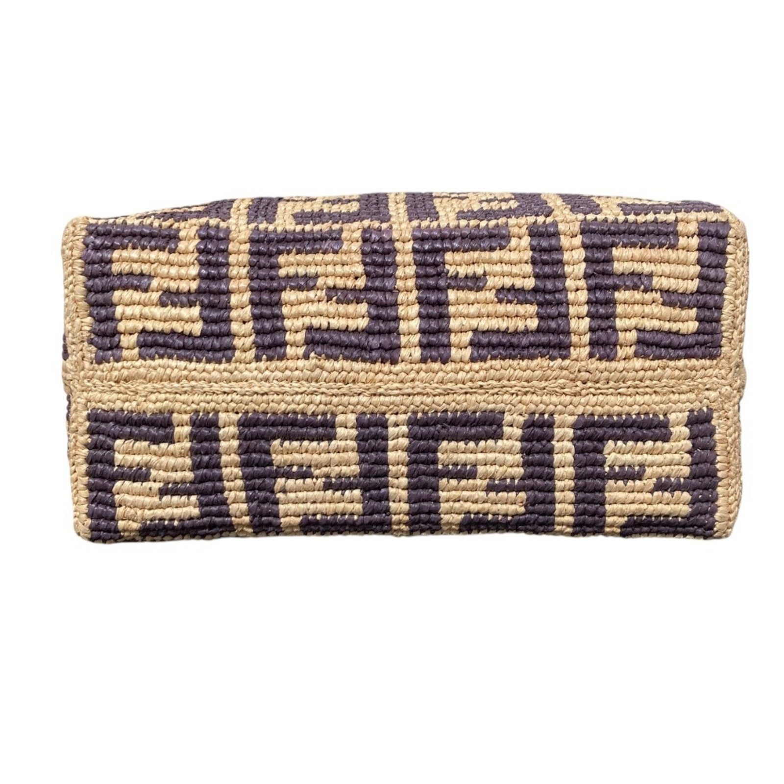 Fendi Tote Raffia Bag - 4