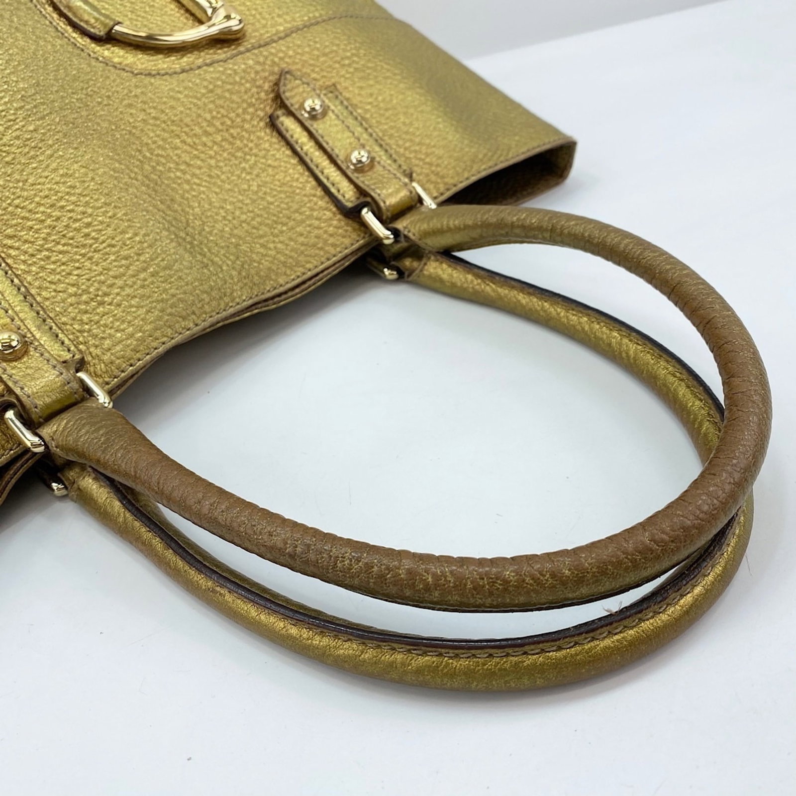 Handbag Leather Gucci - 10