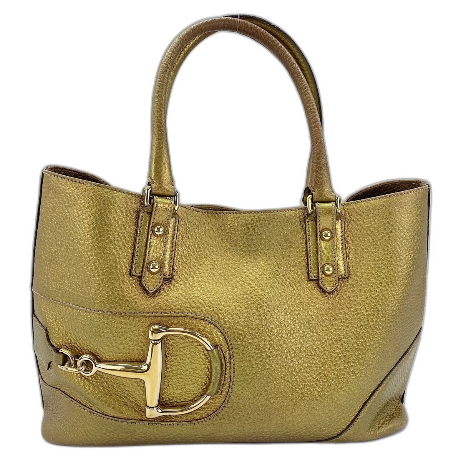 Handbag Leather Gucci - 2