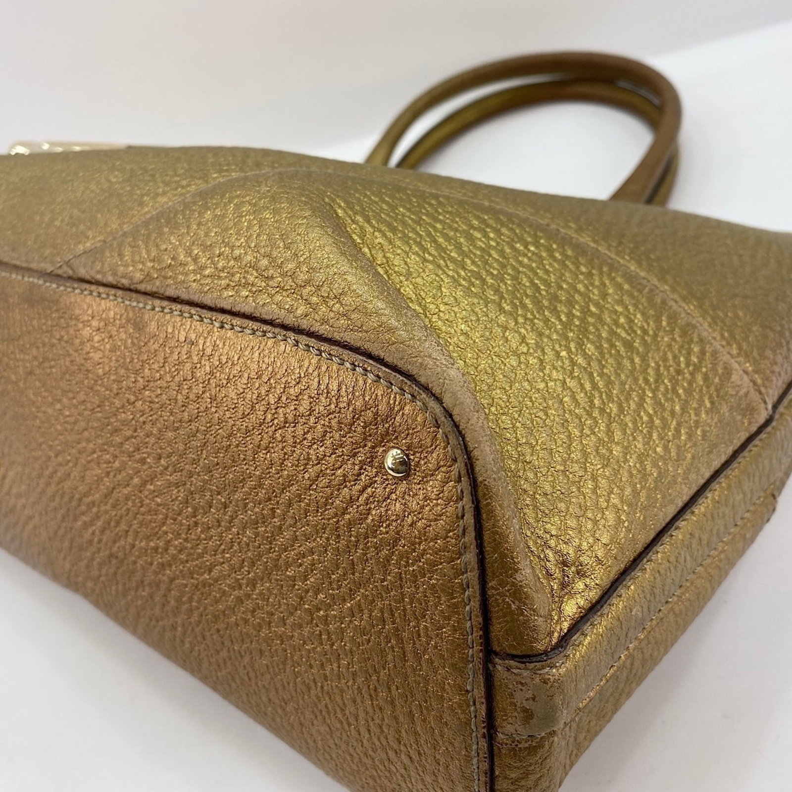 Handbag Leather Gucci - 8