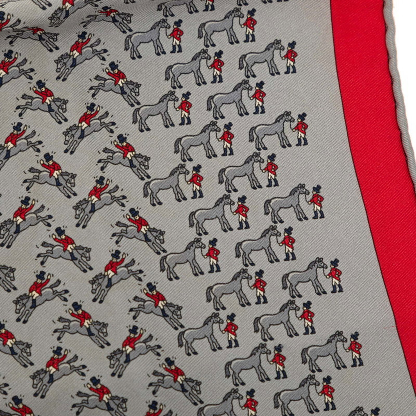 Silk Hermes Scarf - 4