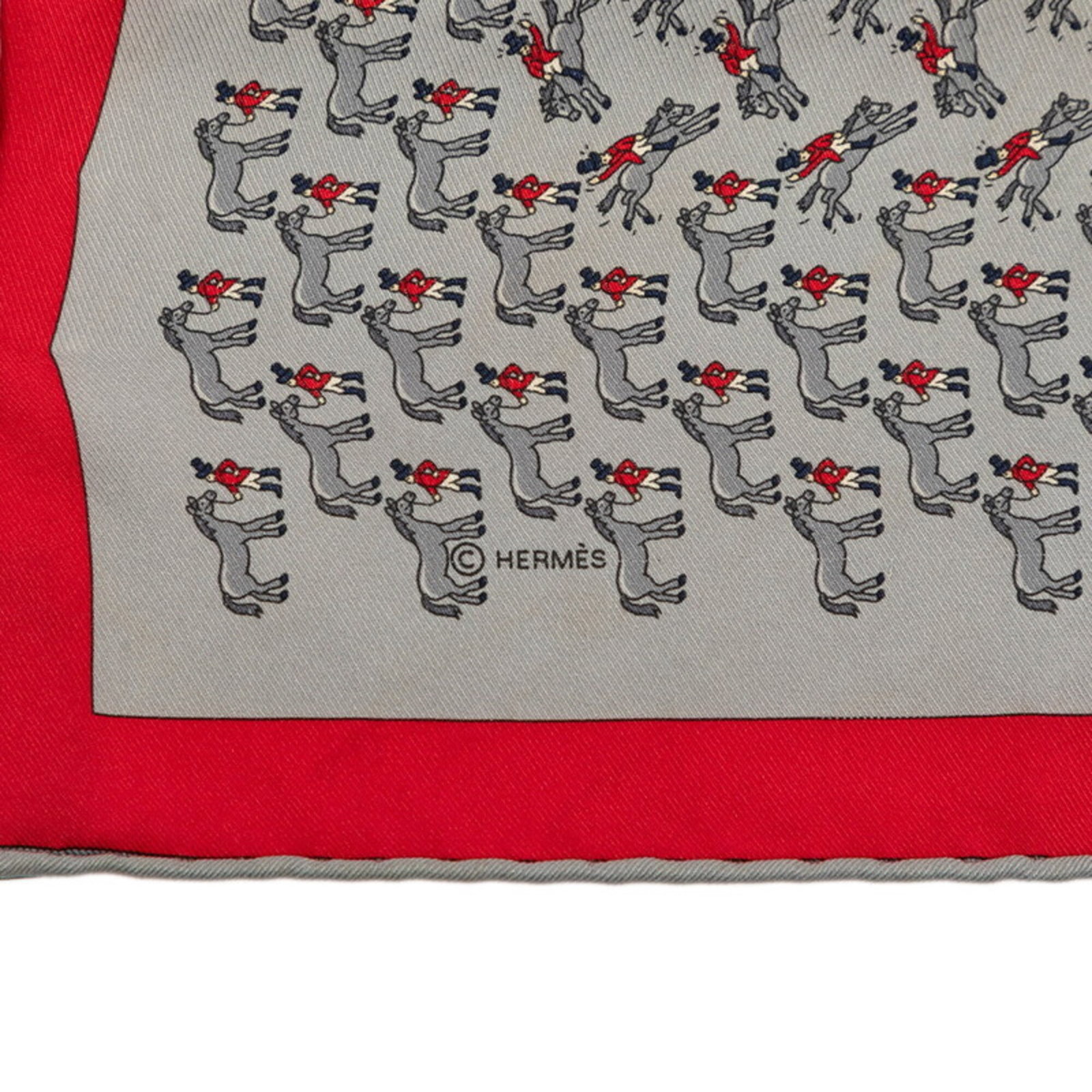Silk Hermes Scarf - 5