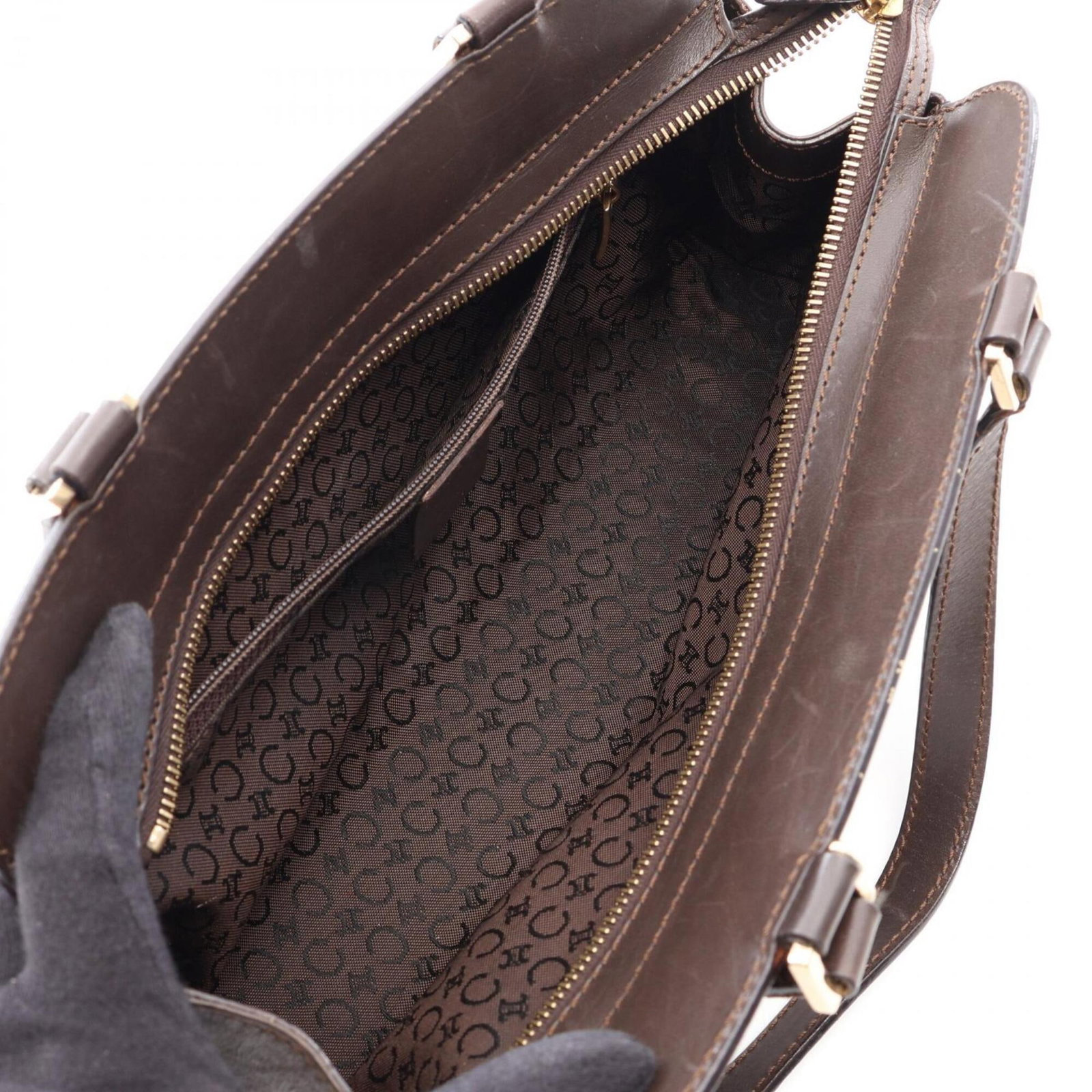 Handbag Canvas Leather - 3